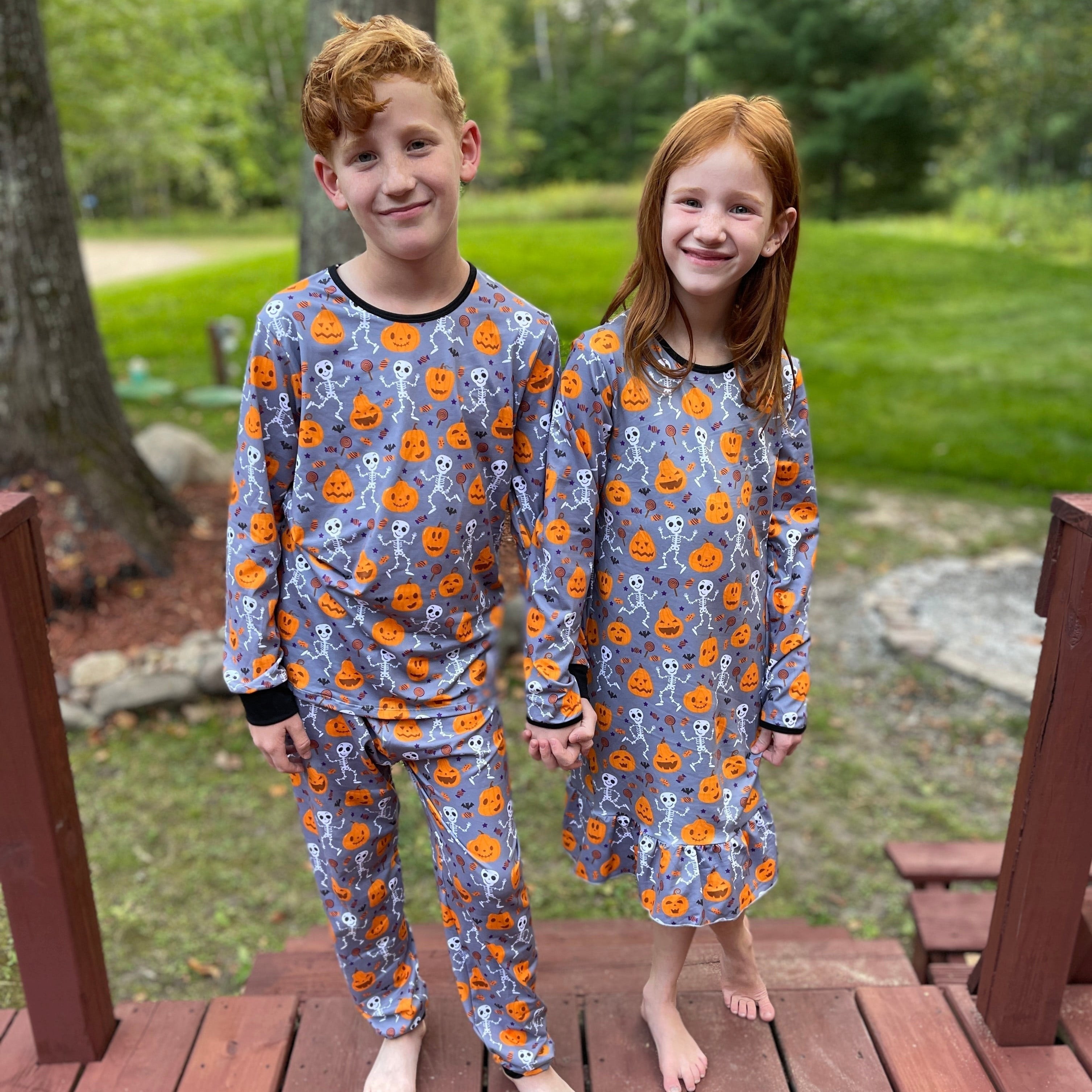 Dancing Skeleton Pj Set