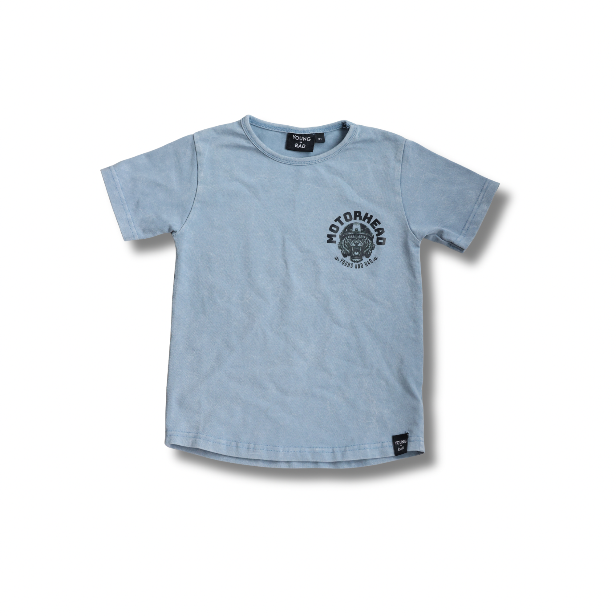 Motorhead Tee // Denim Blue