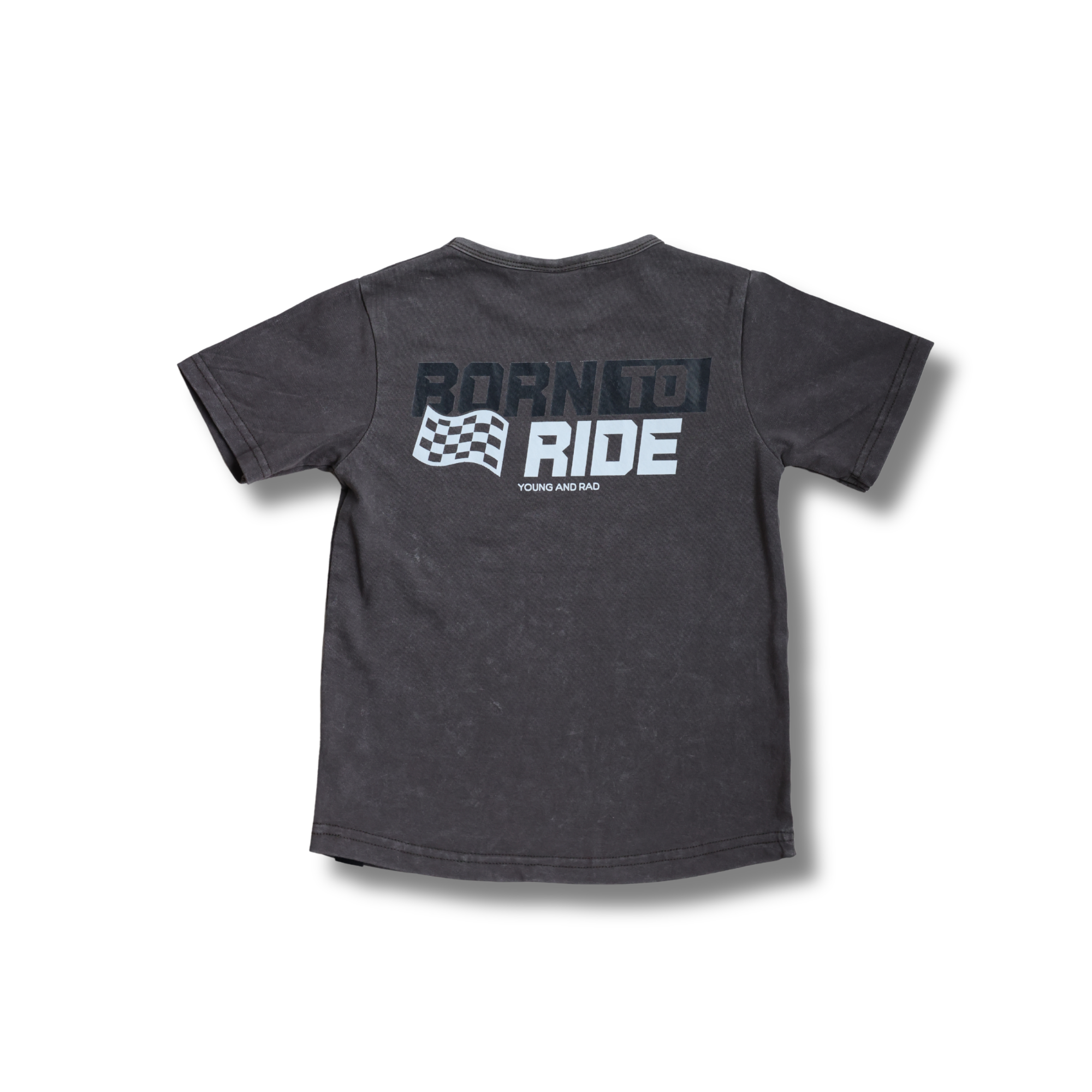 Born To Ride Tee // Grey