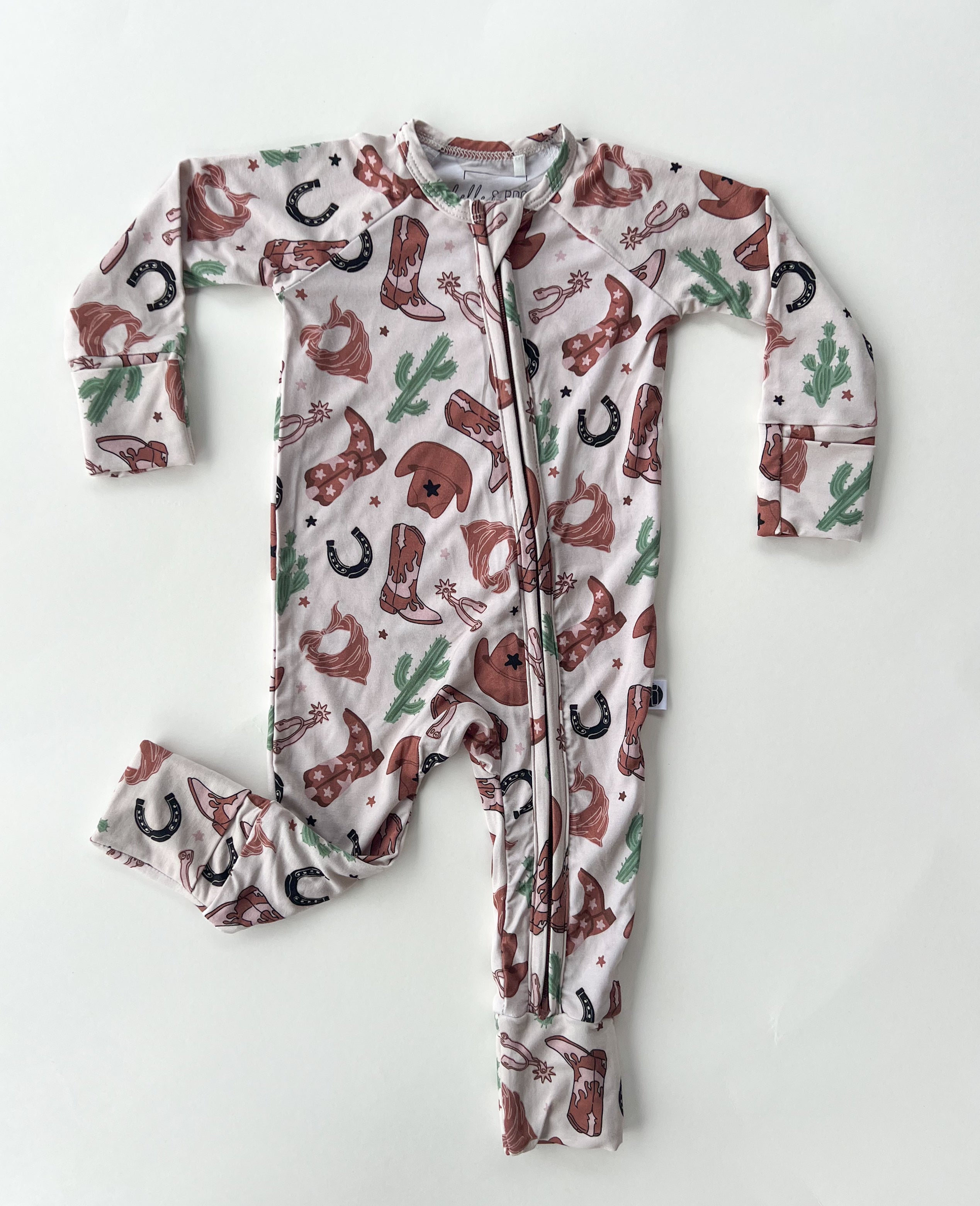 Cowboy | Zip Romper