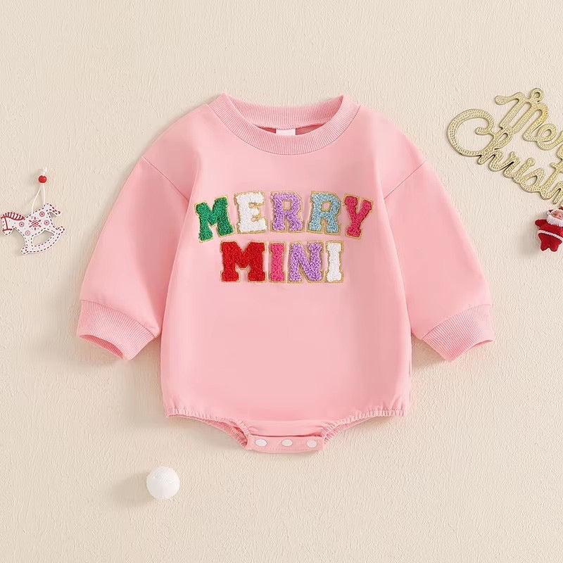Merry Mini Sweater Romper