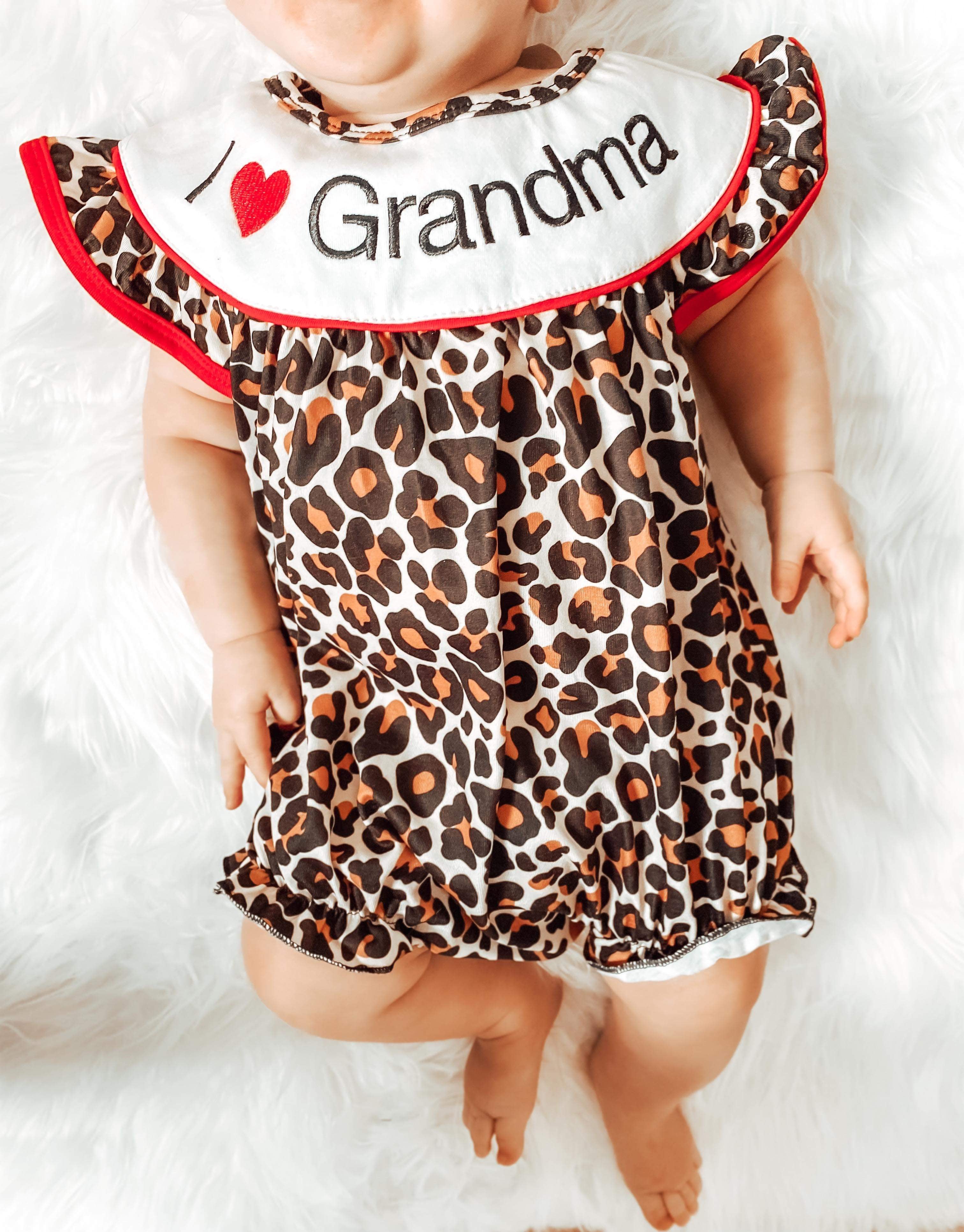 I Love Grandma Romper
