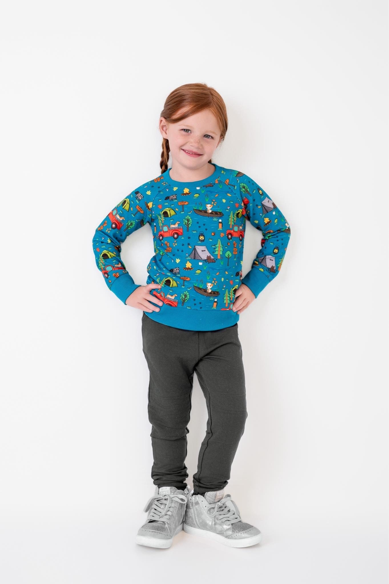 Camp Popoki Bamboo French Terry Crewneck Sweatshirt