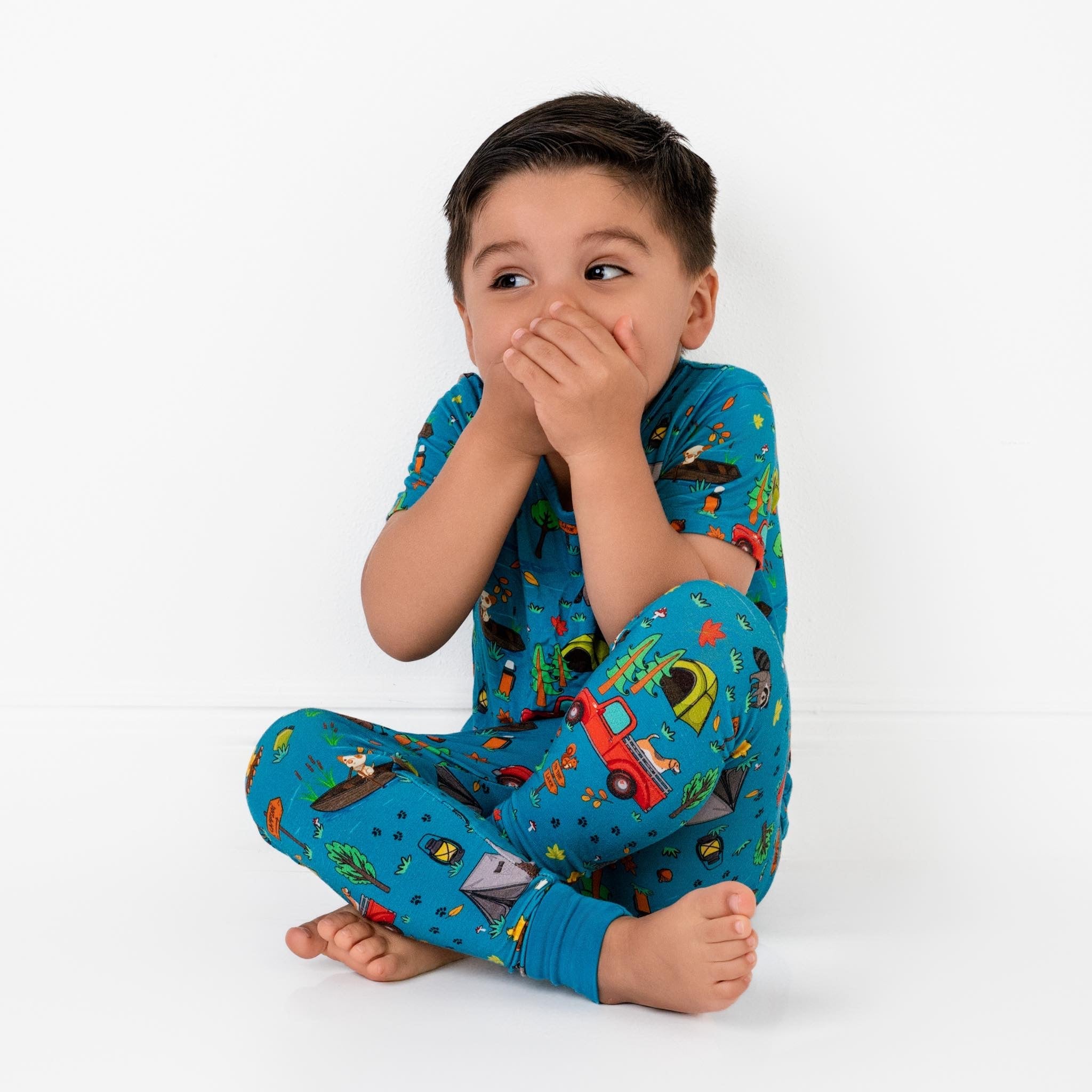 Camp Popoki Bamboo Two Piece Pajamas Set