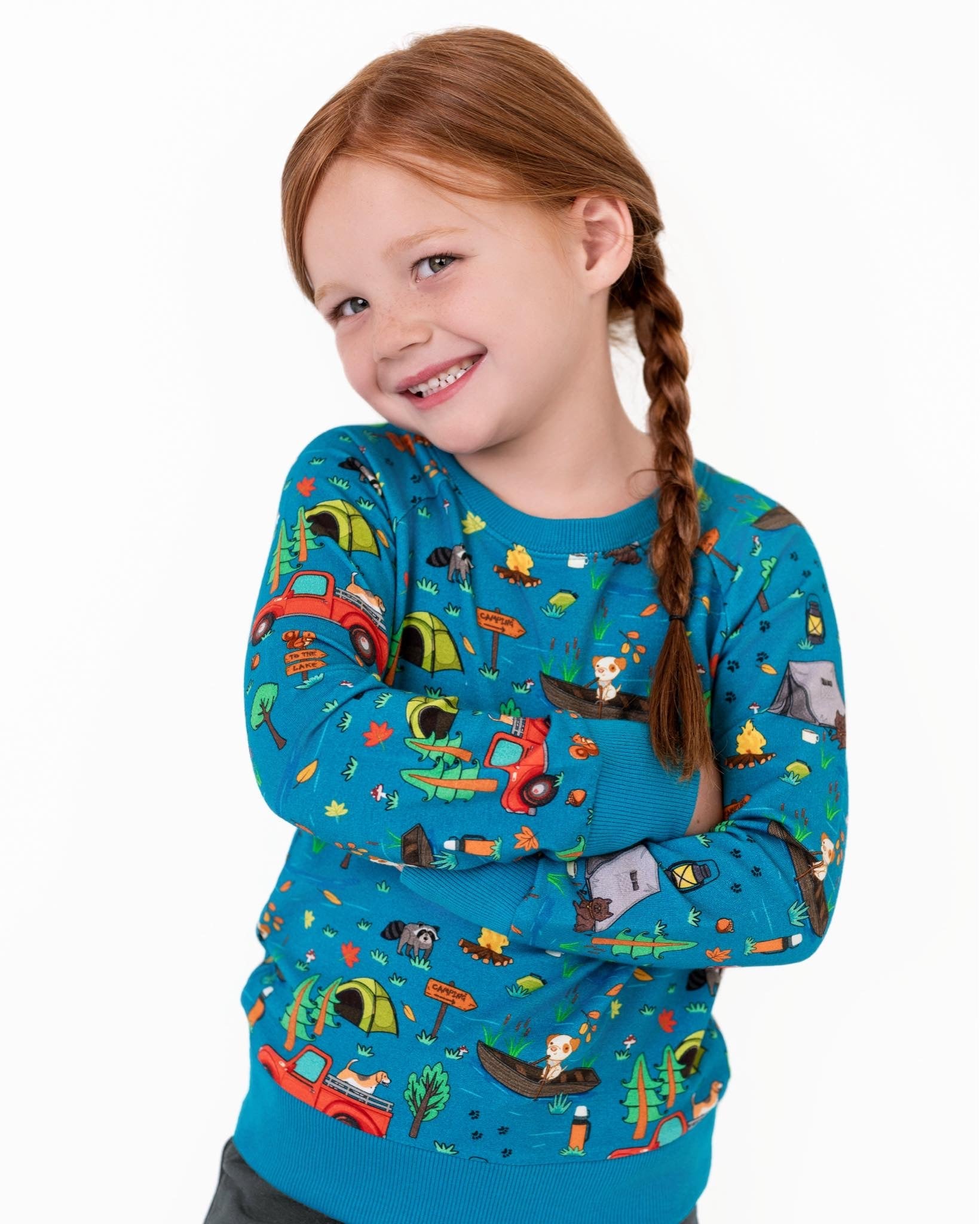 Camp Popoki Bamboo French Terry Crewneck Sweatshirt