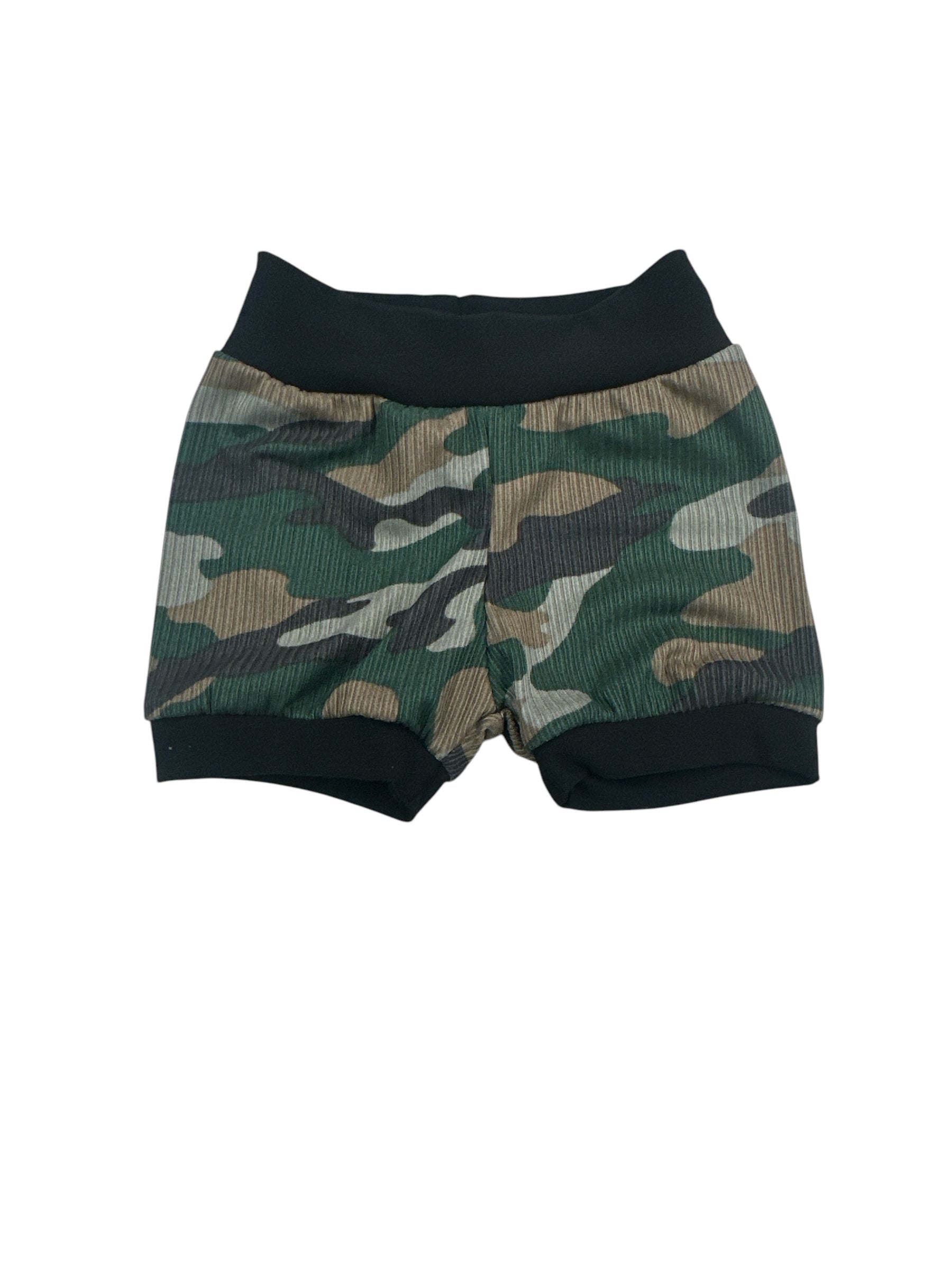 Camo Rib Shorties