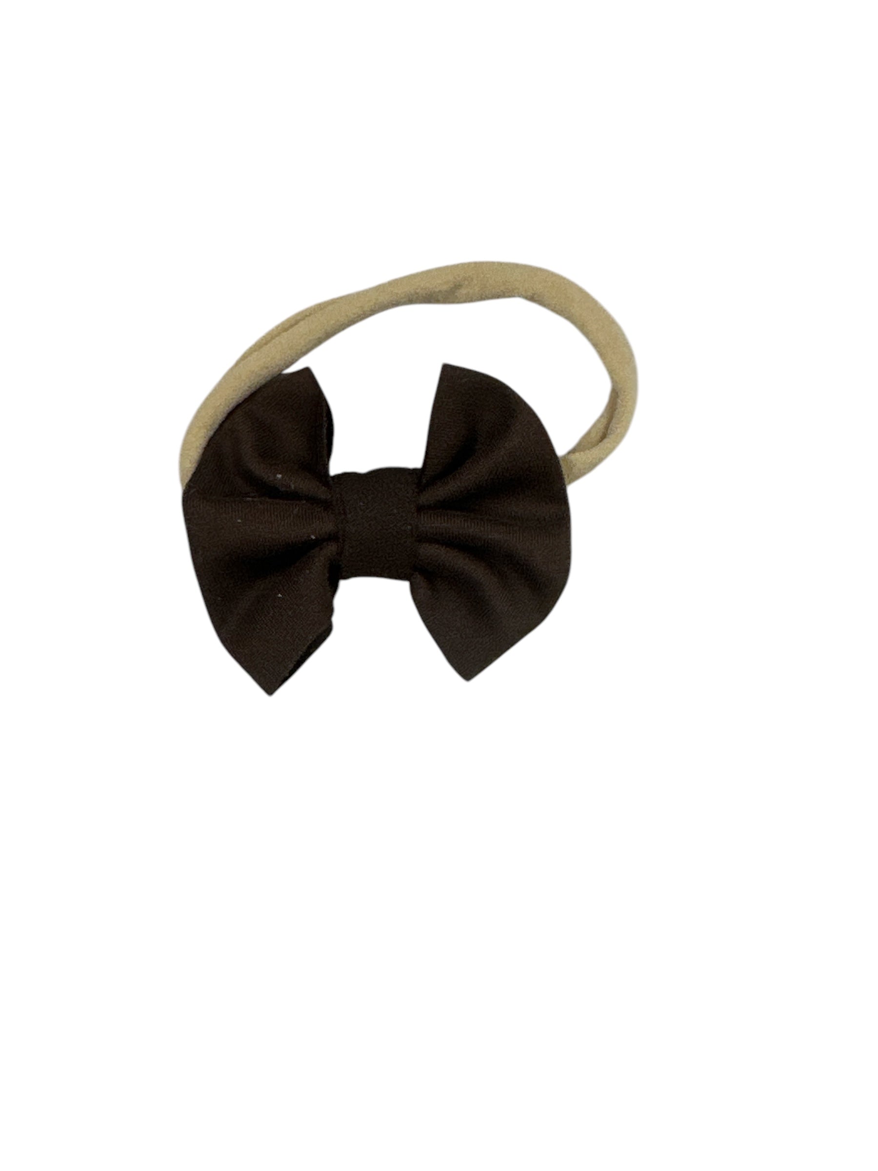 Brown Nylon Bow