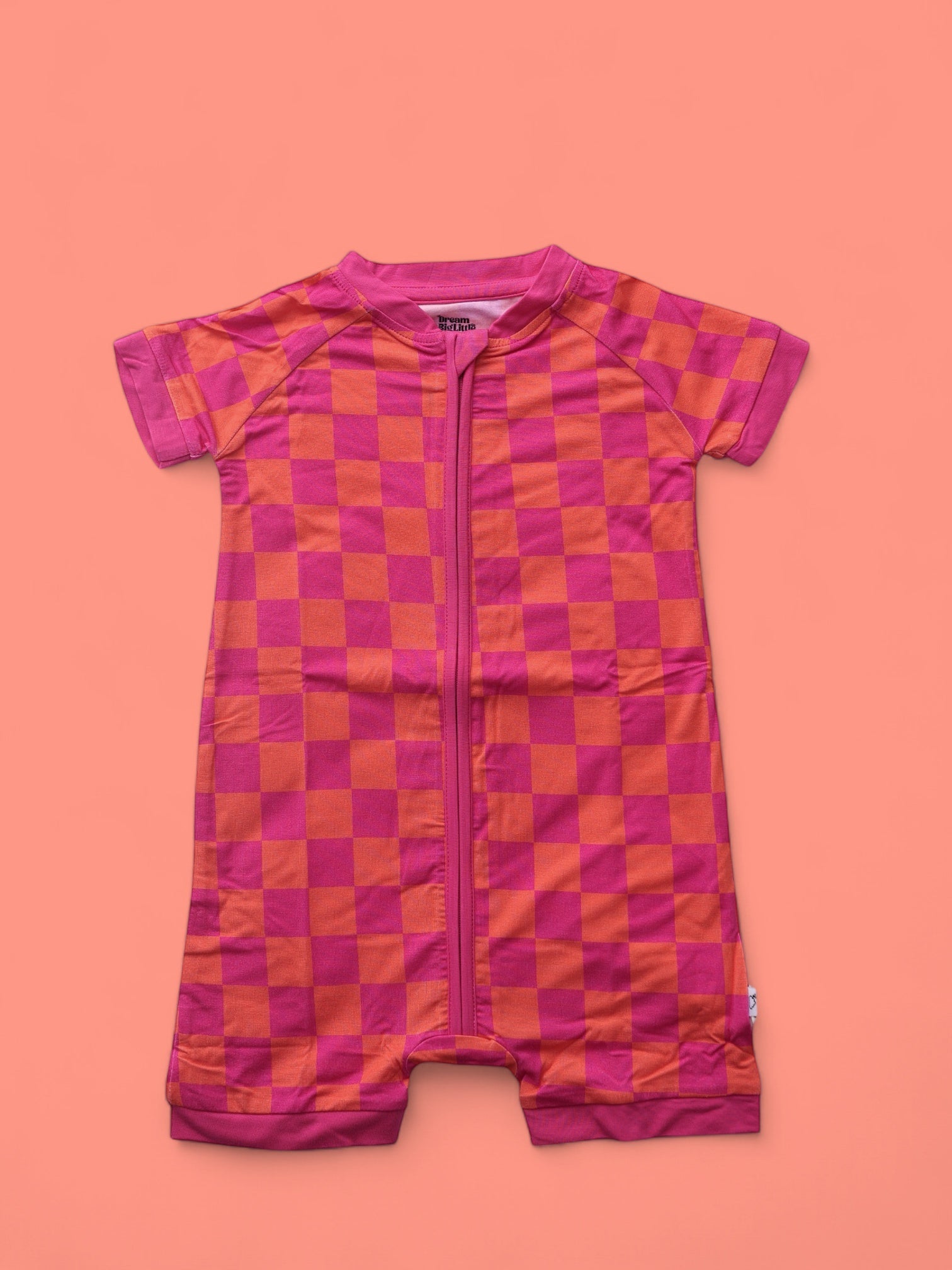Neon Dreams Checkers Dream Shortie