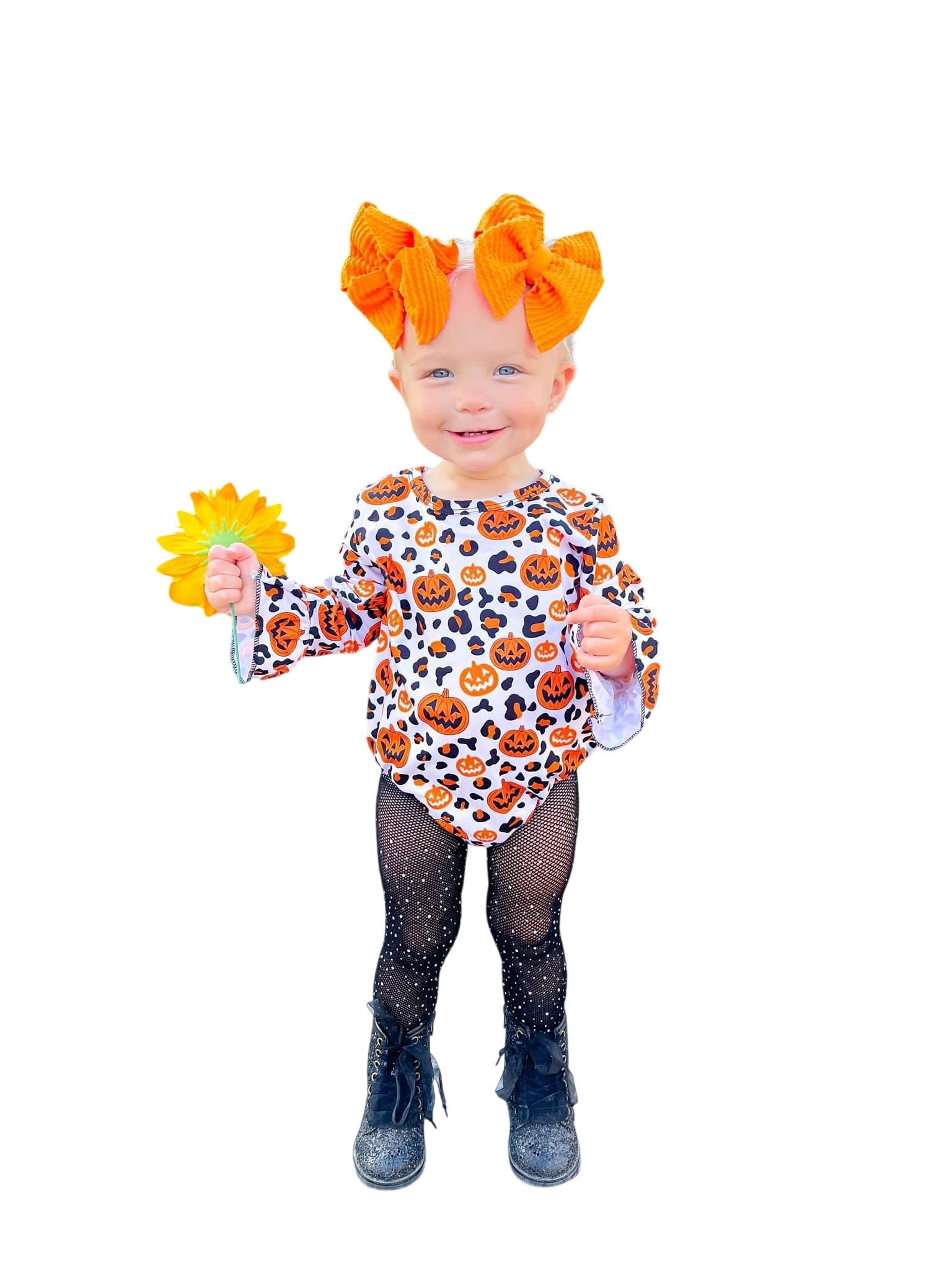 Leopard Pumpkins Long Sleeve Bell Leo