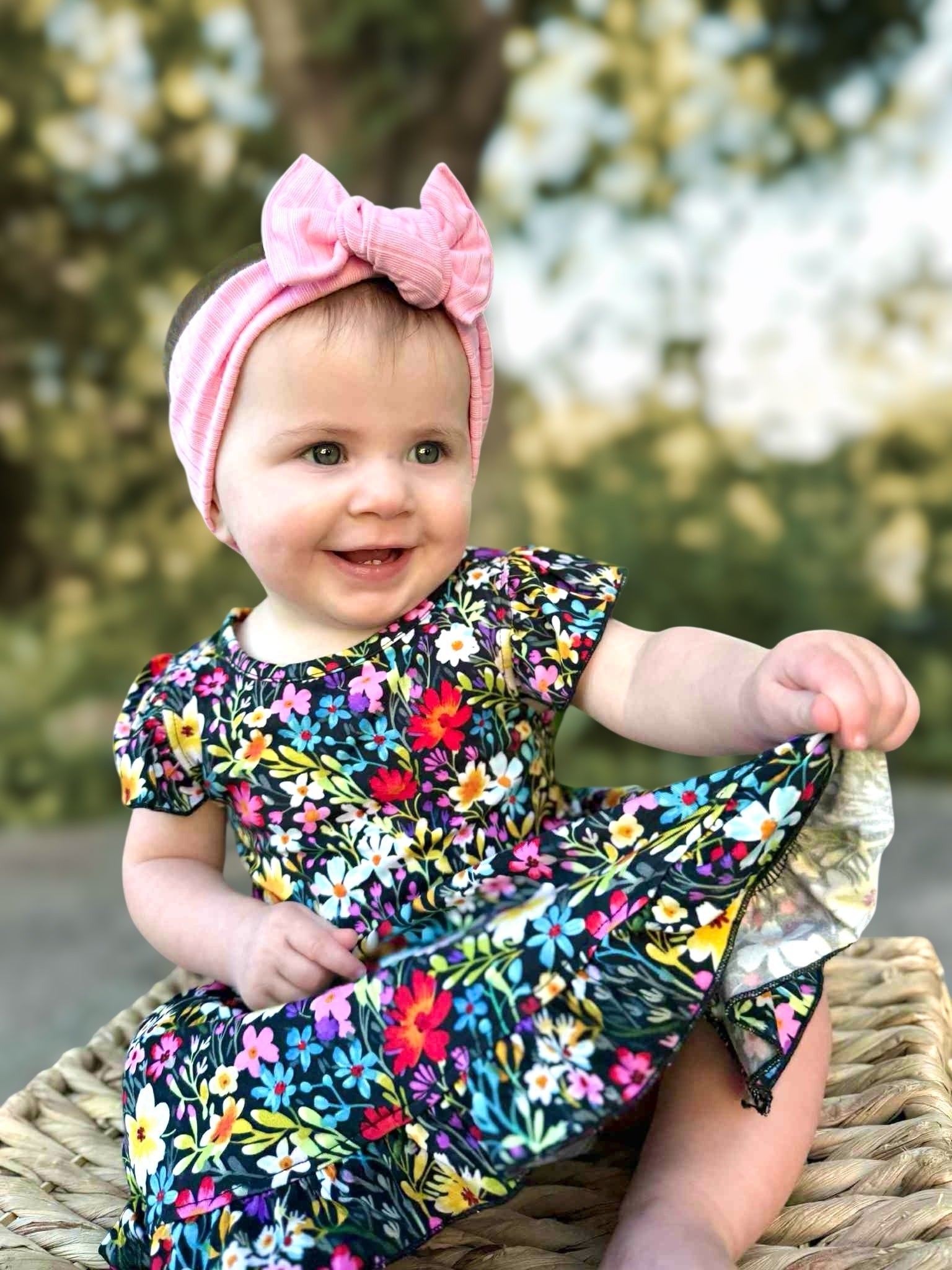 Brilliant Blooms Bodysuit Twirl