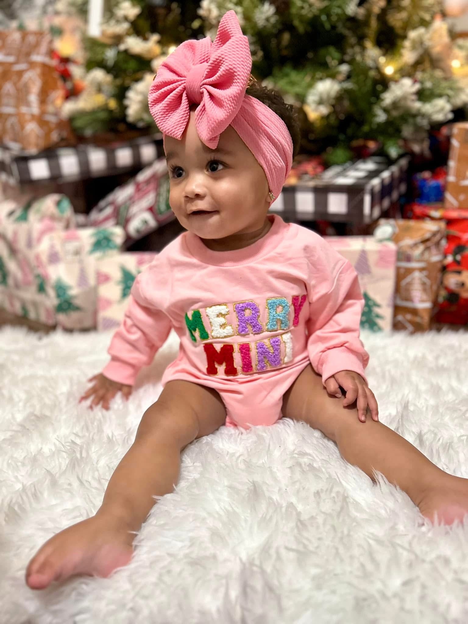 Merry Mini Sweater Romper