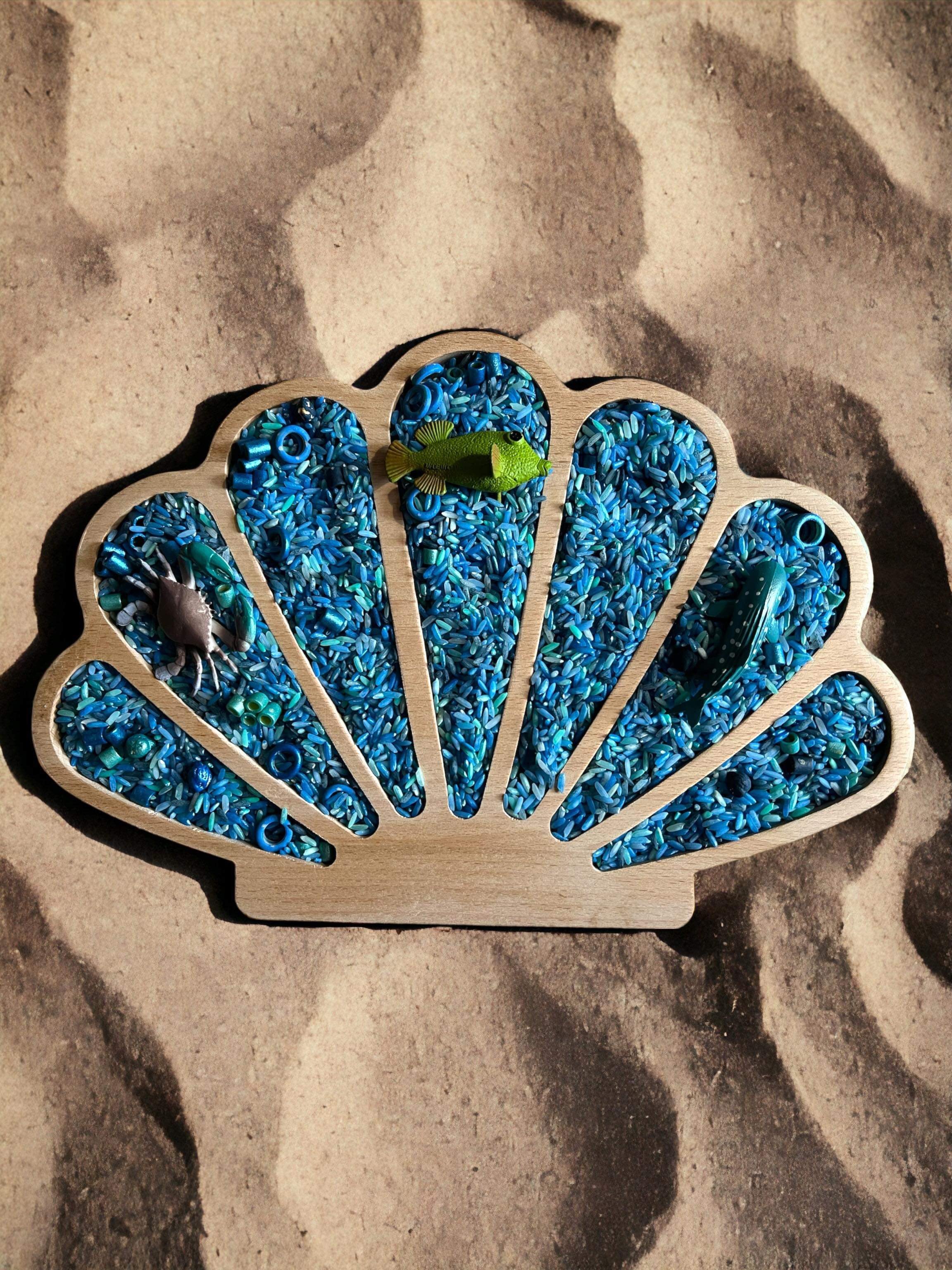 **pre-order (ships In 3-4 Weeks)**beechwood Sensory Sorting Tray