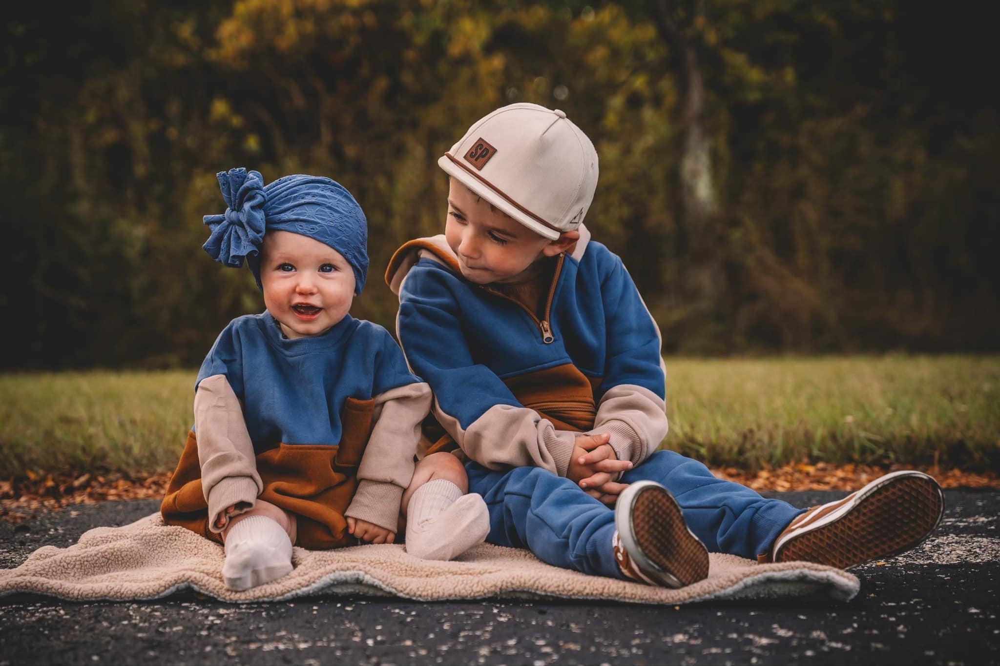 Salt And Pine X Ljc Color Block Sweatshirt Romper