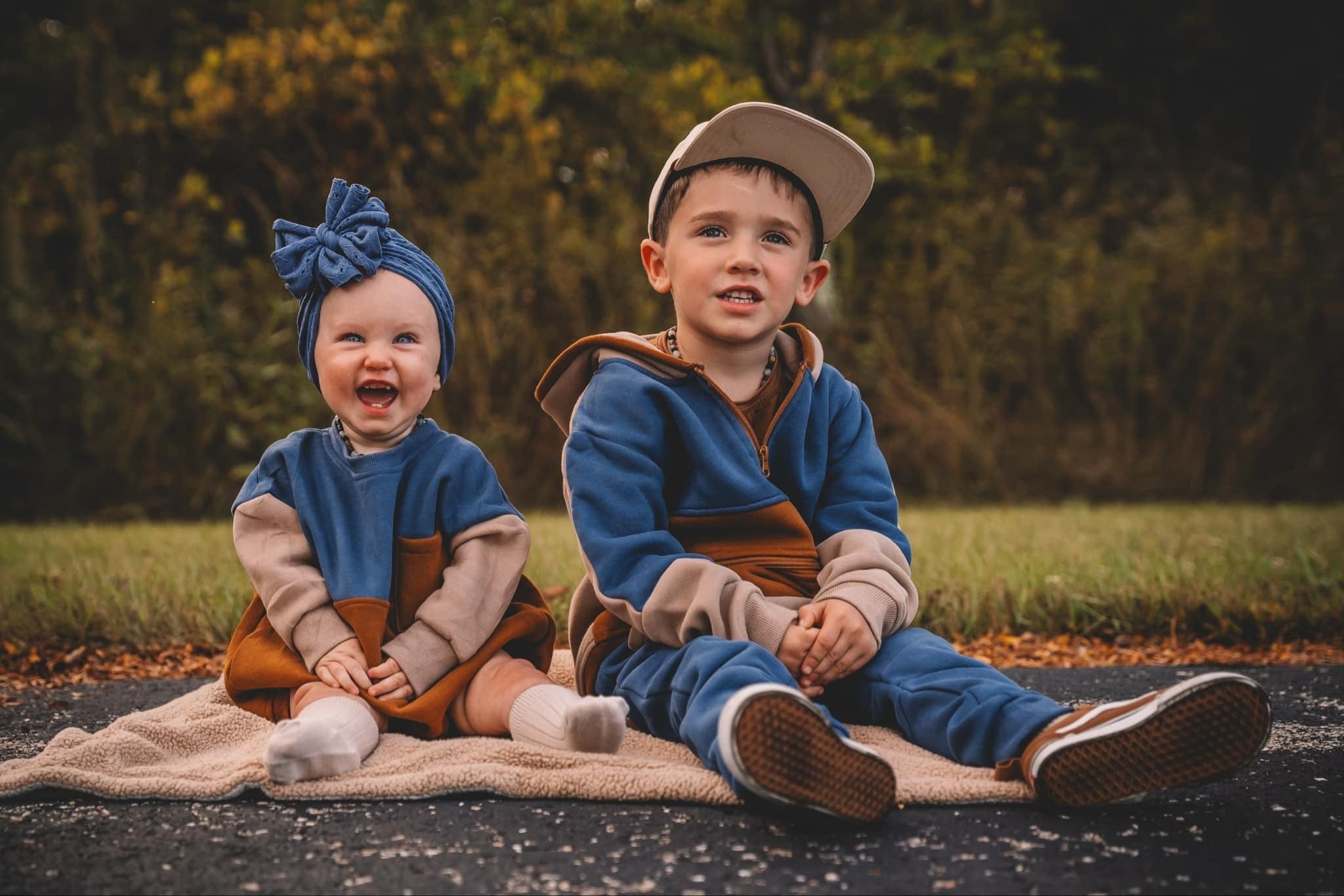 Salt And Pine X Ljc Color Block Sweatshirt Romper