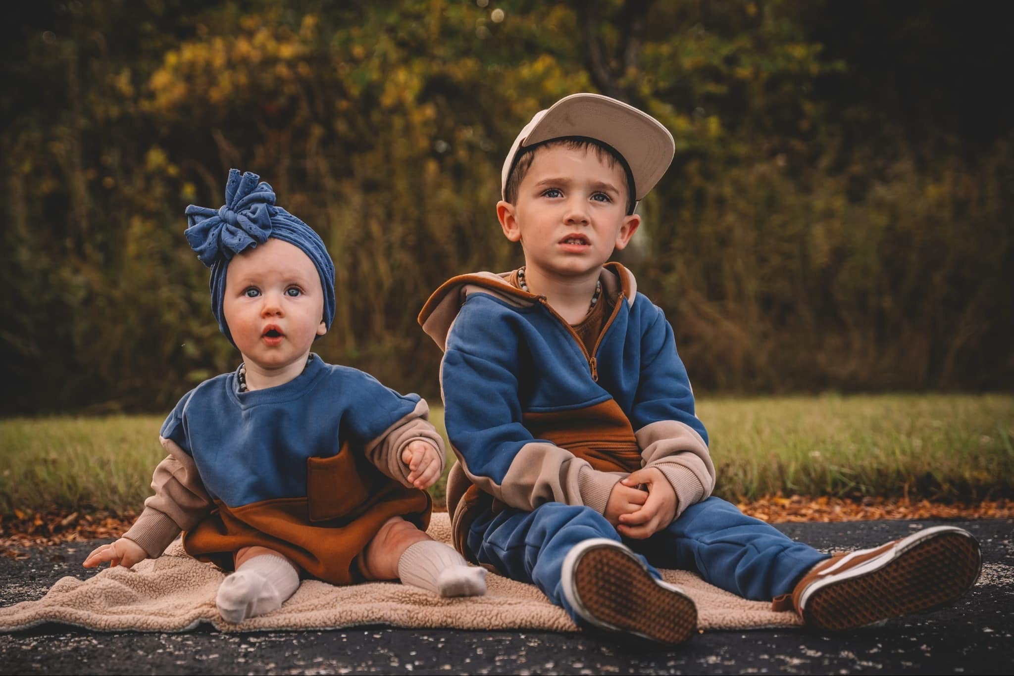 Salt And Pine X Ljc Color Block Sweatshirt Romper