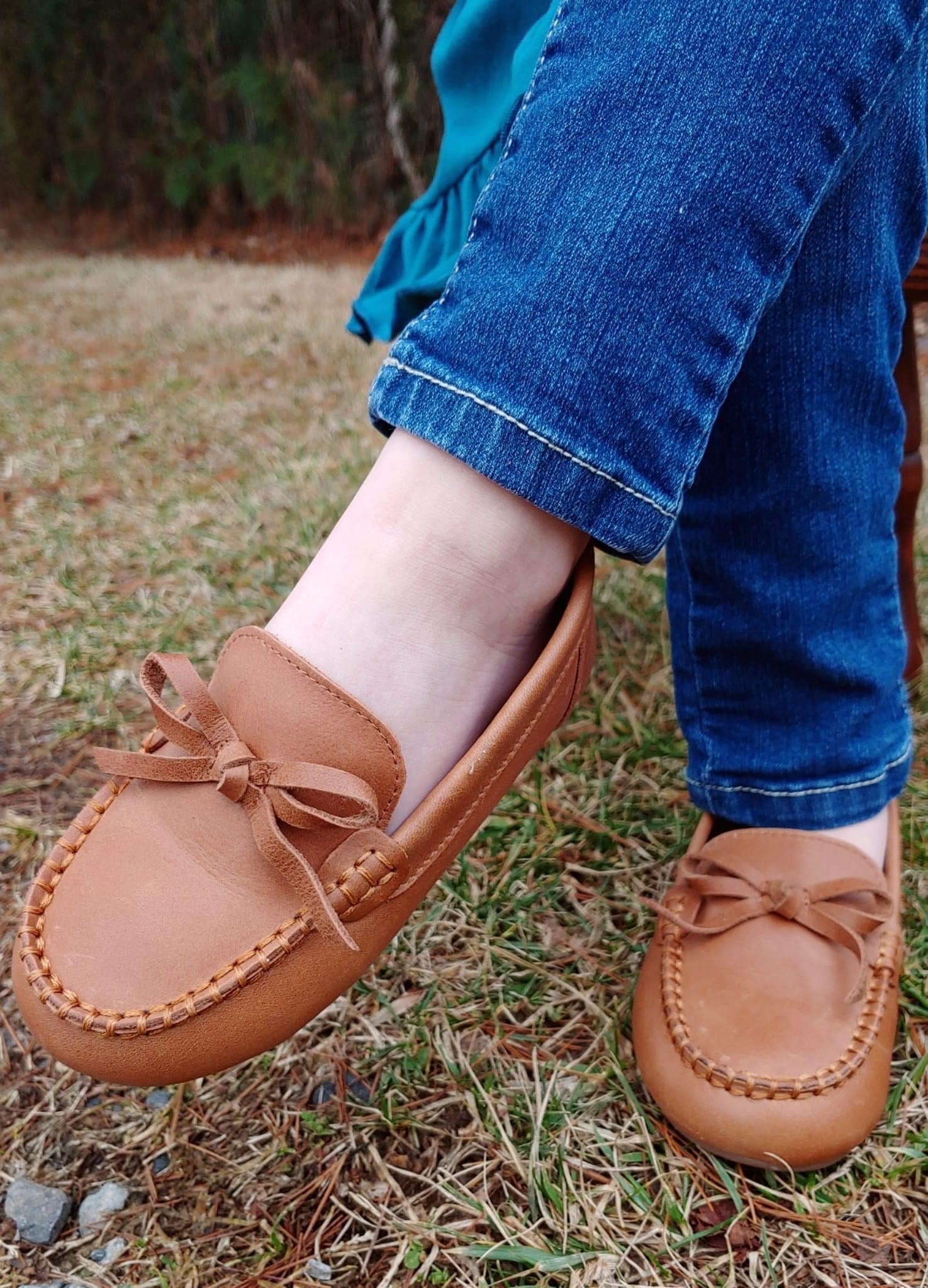 Boy Moccasins Brown