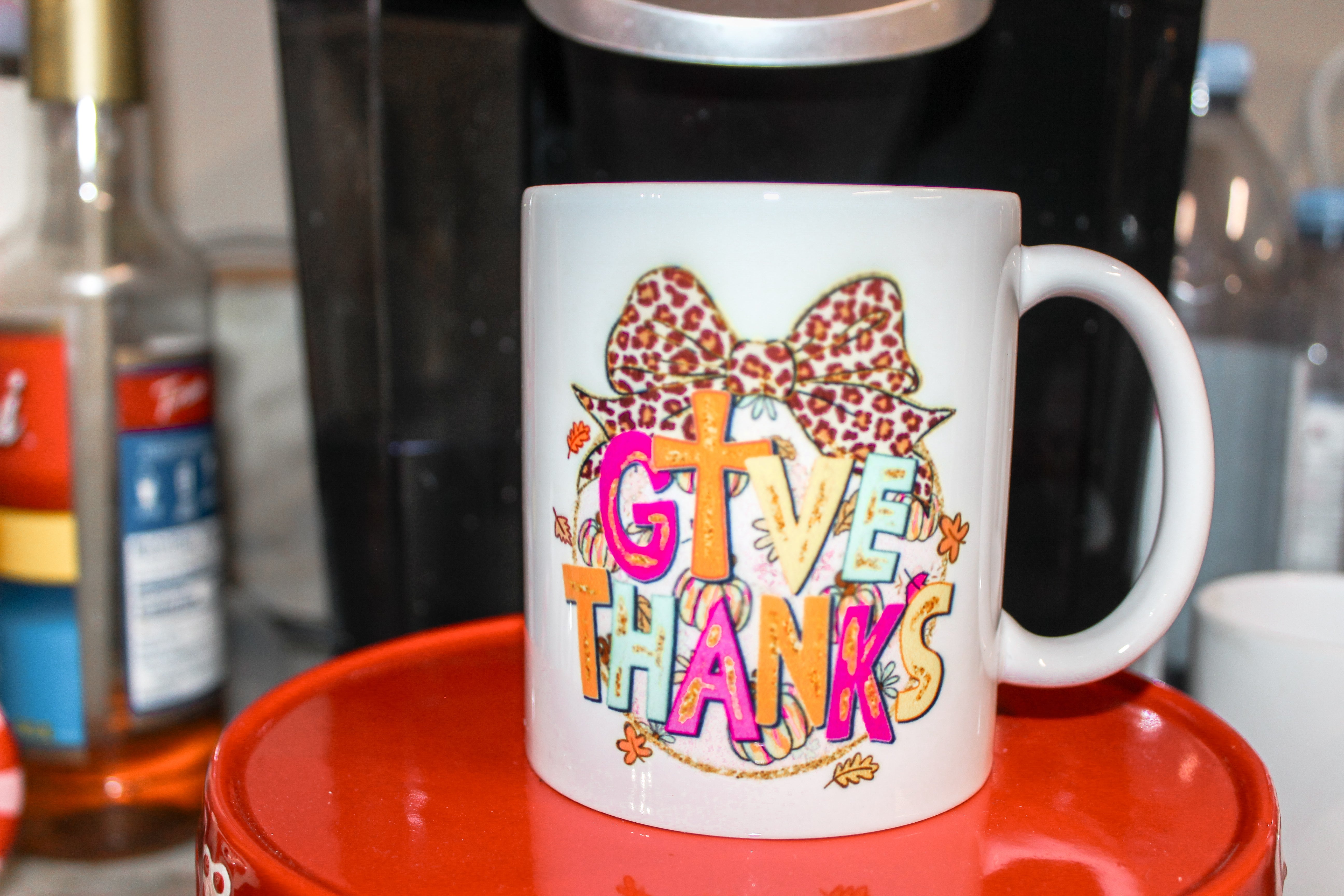 Give Thanks 15oz Coffee Mug