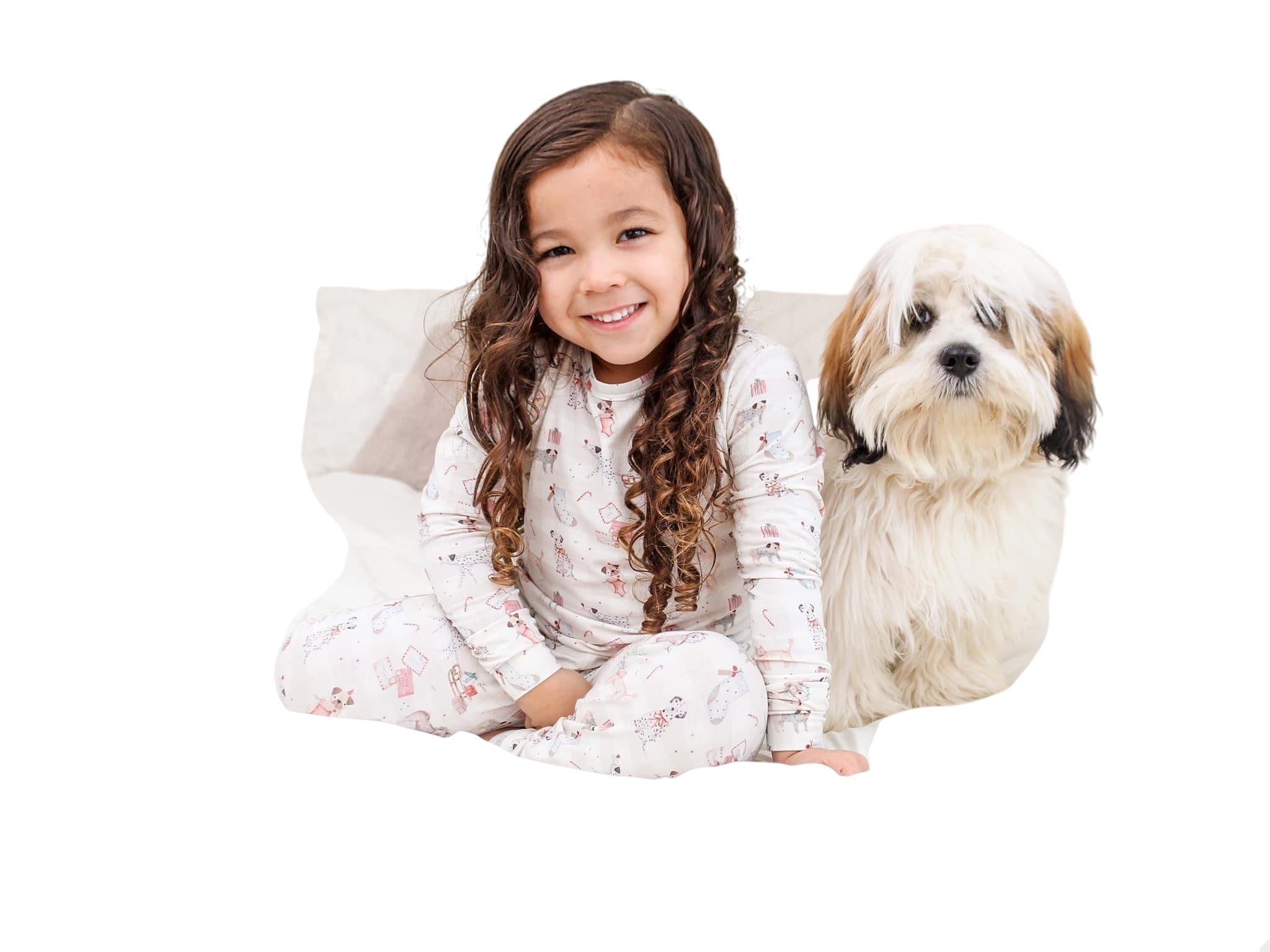 Santa Paws 2pc Bamboo Pajamas