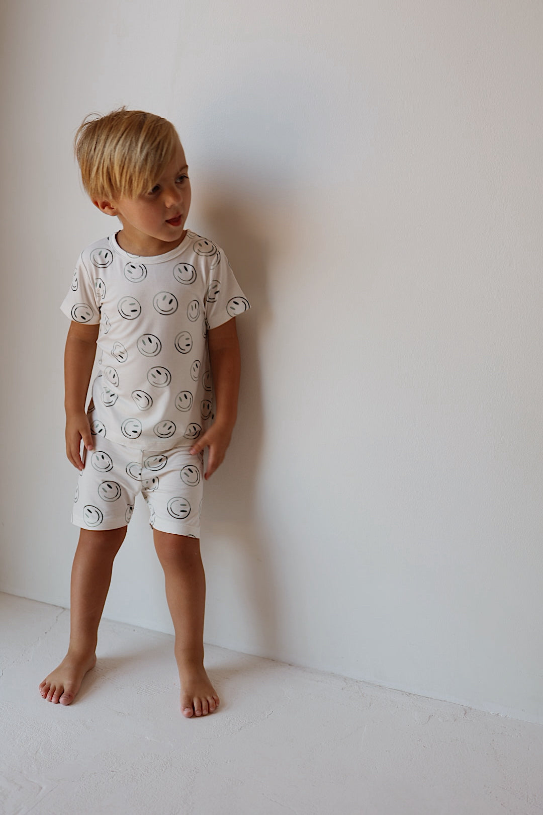 Bamboo Short Set | Green Smiles