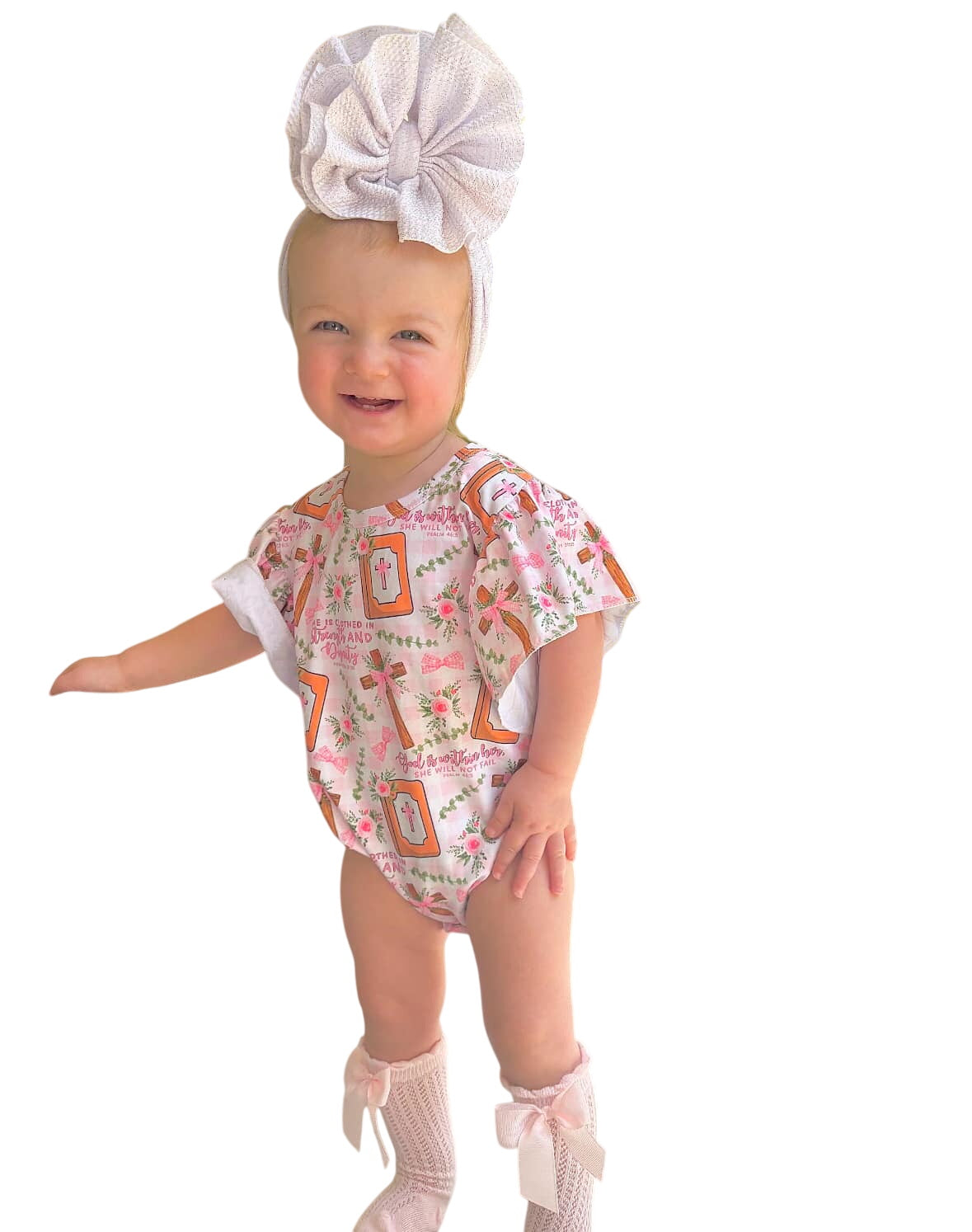 Bows And Cross Flutter Leo