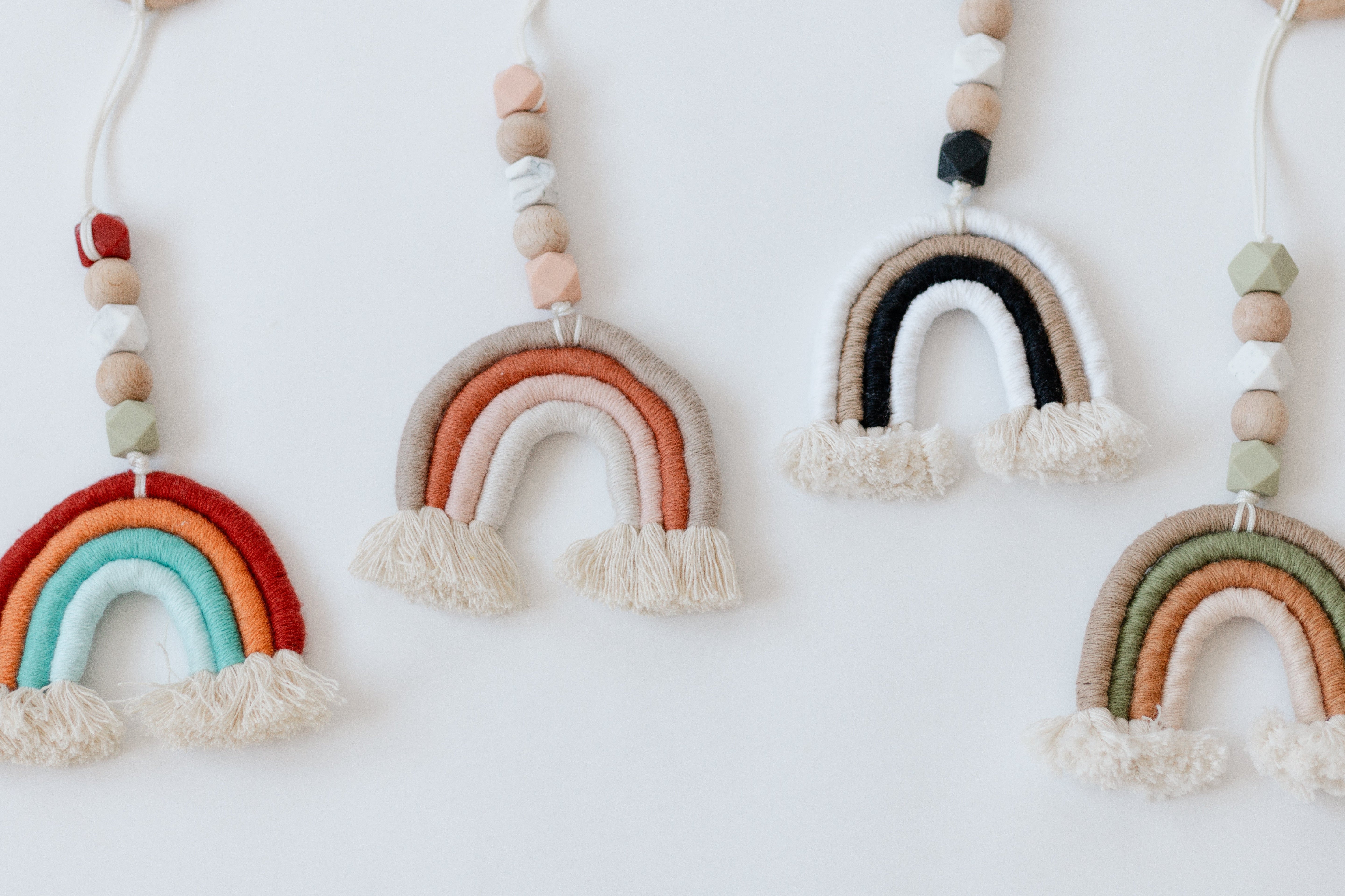 Rainbow Carseat Garland/gym Toy/car Ornament