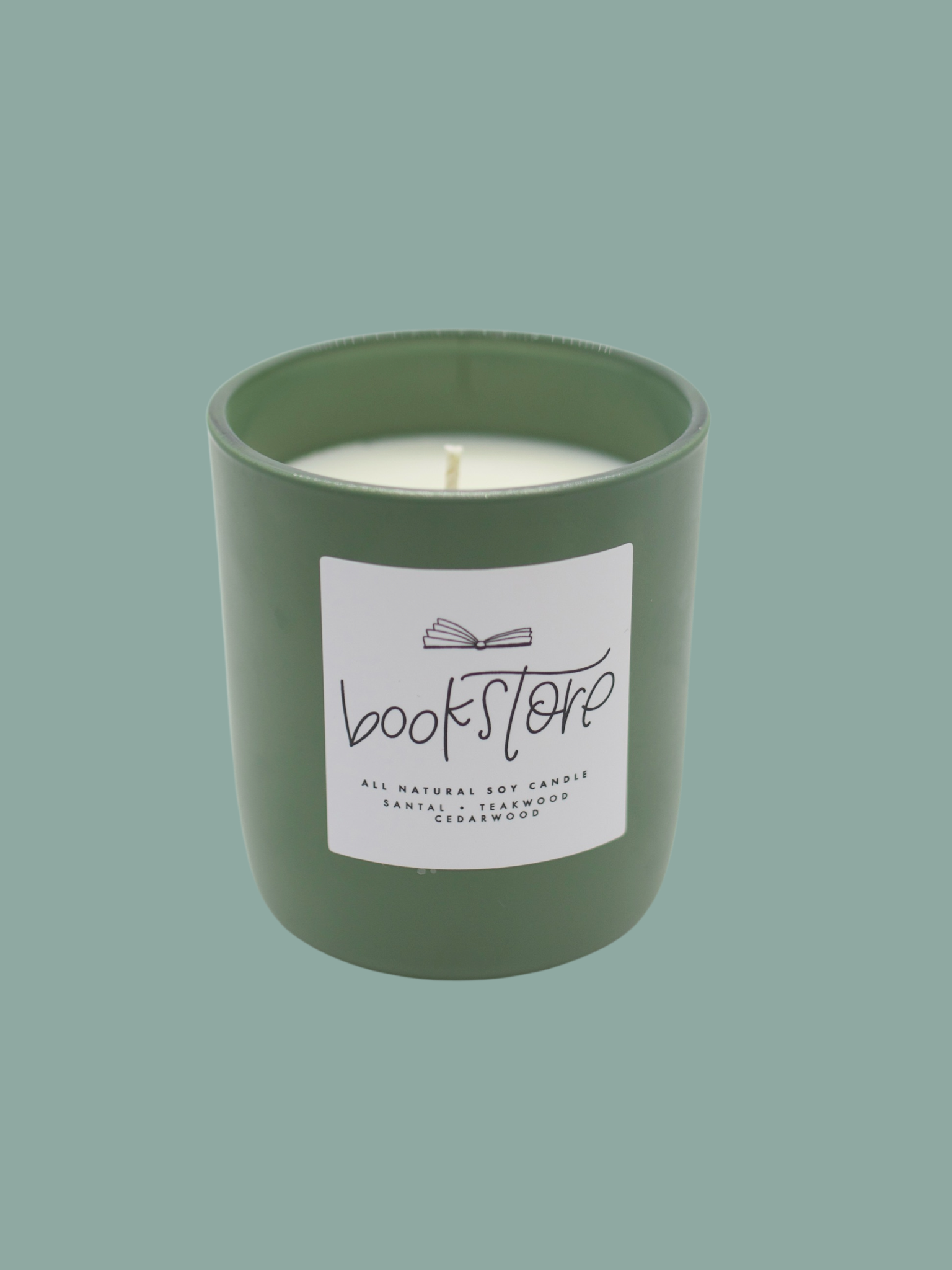 Bookstore Candle