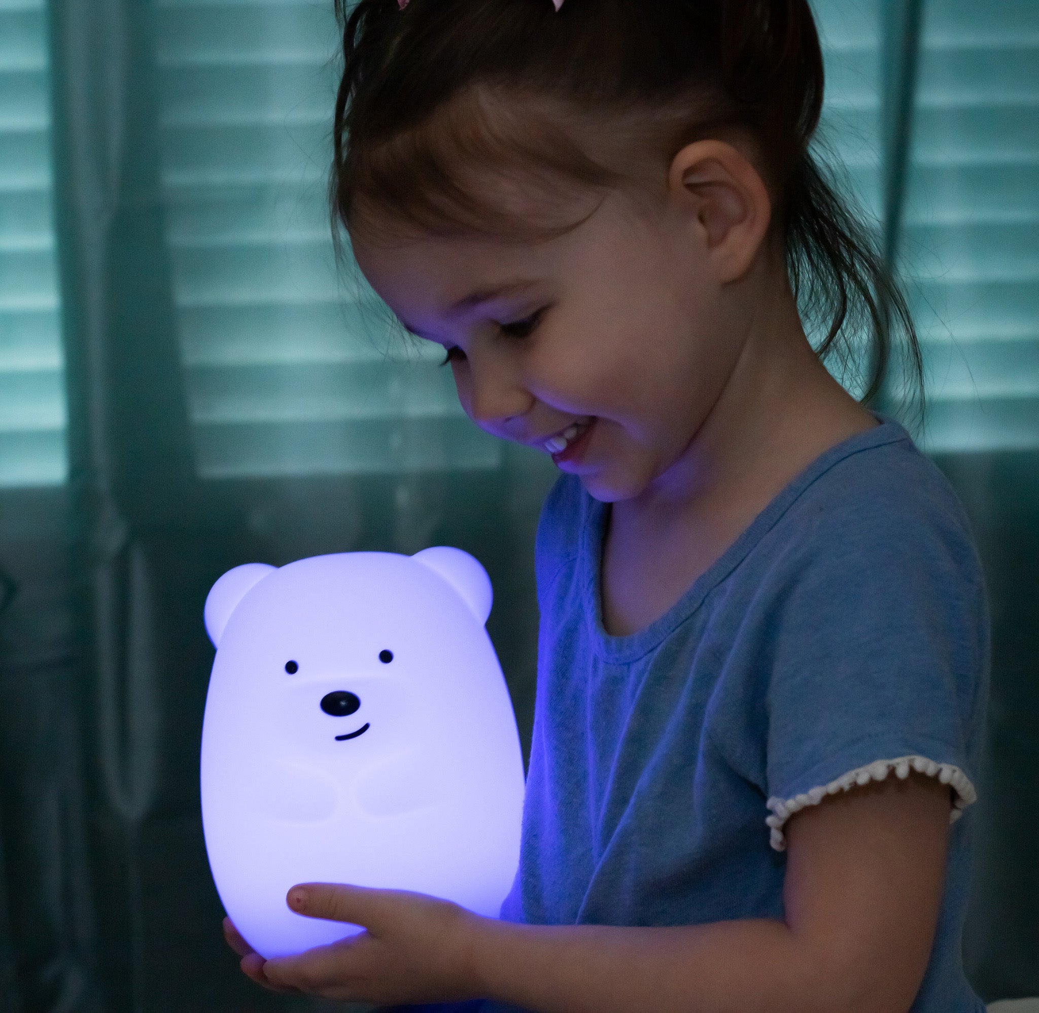 Lumipets® Benny The Bear- Children's Touch Night Light