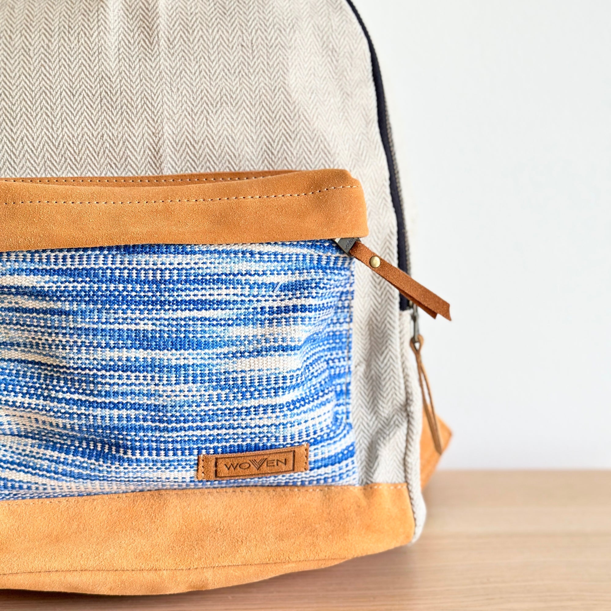 Woven 14" Laptop Backpack - Wave