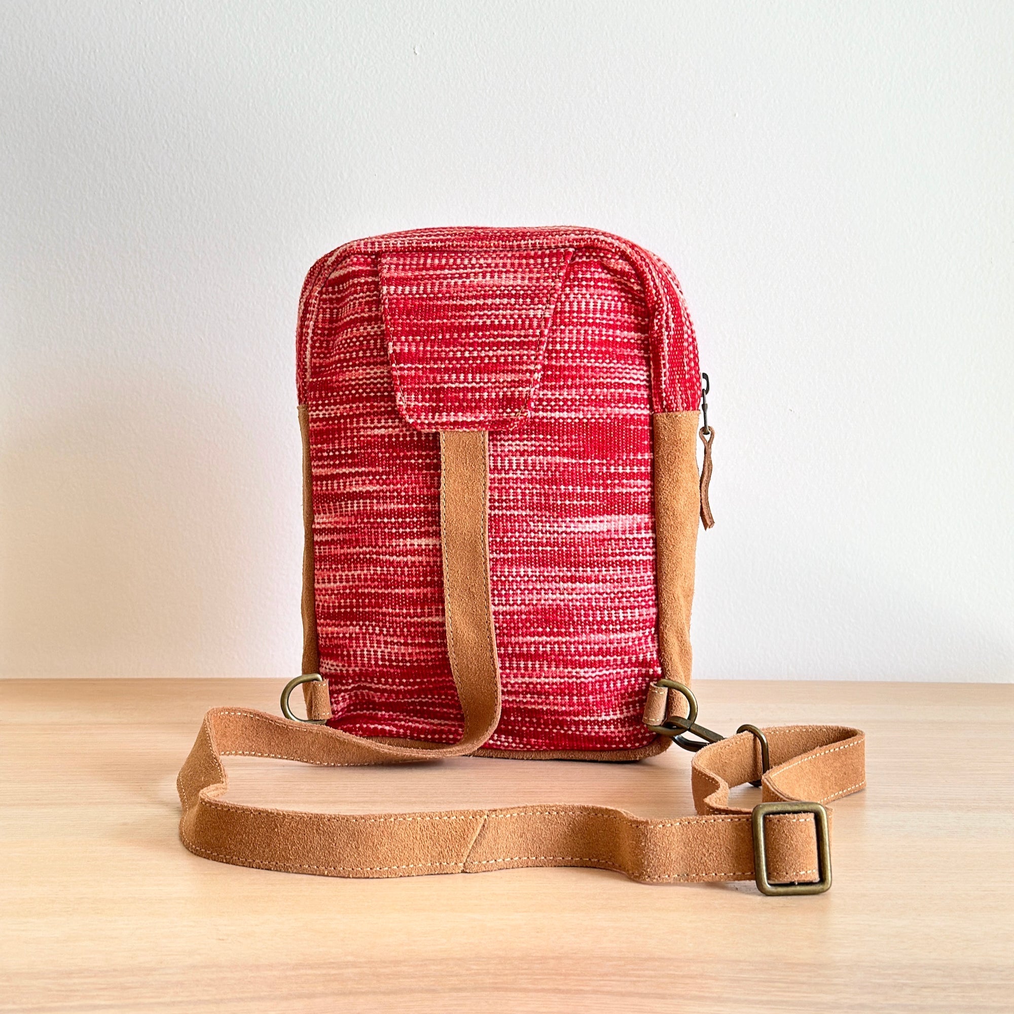 Woven Chest Crossbody Bag
