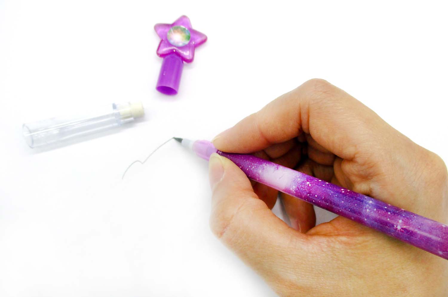 Galaxy Stackable Point Pencils - Set Of 6