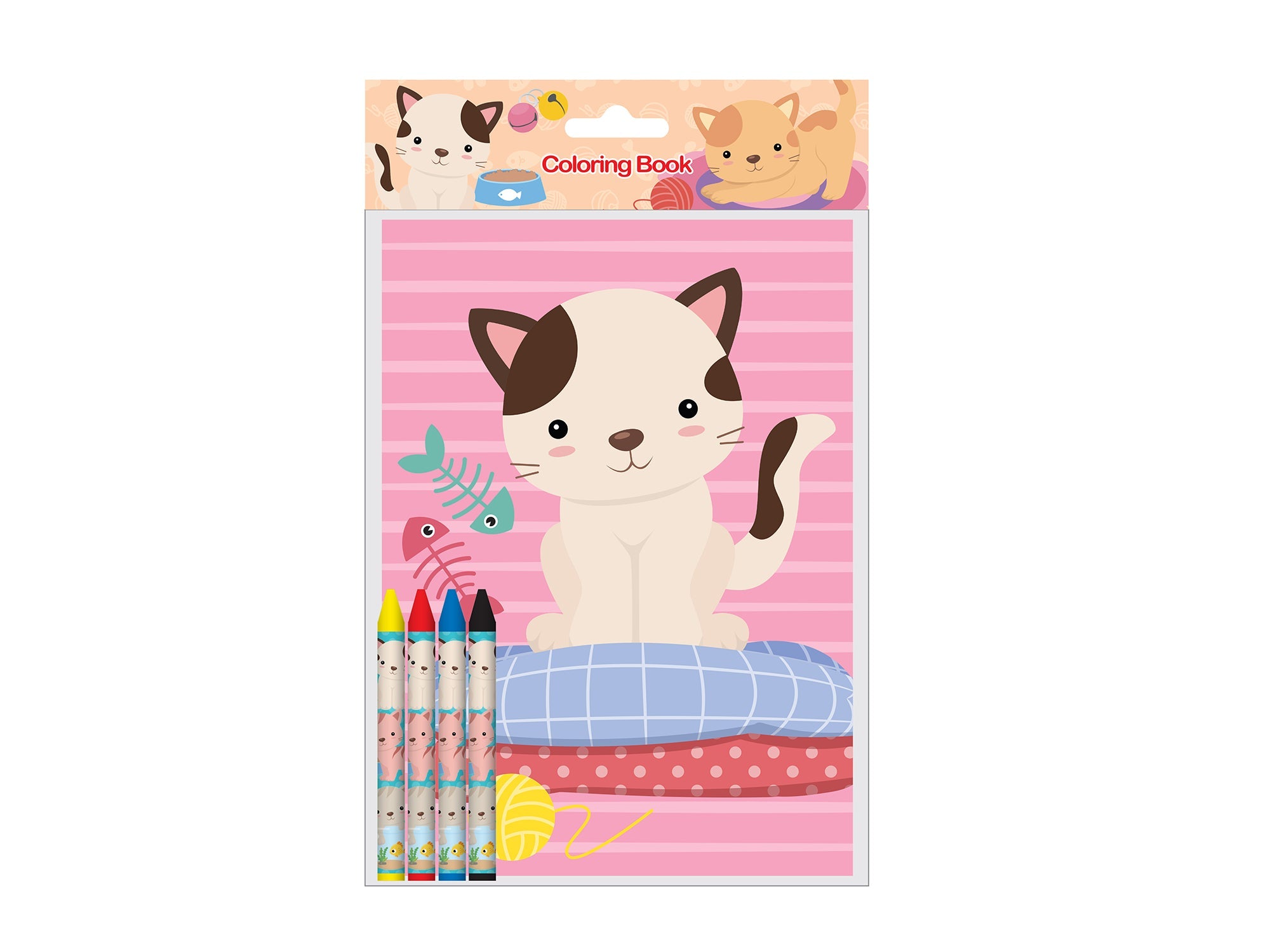 Cats Coloring Books - Set Of 6 Or 12