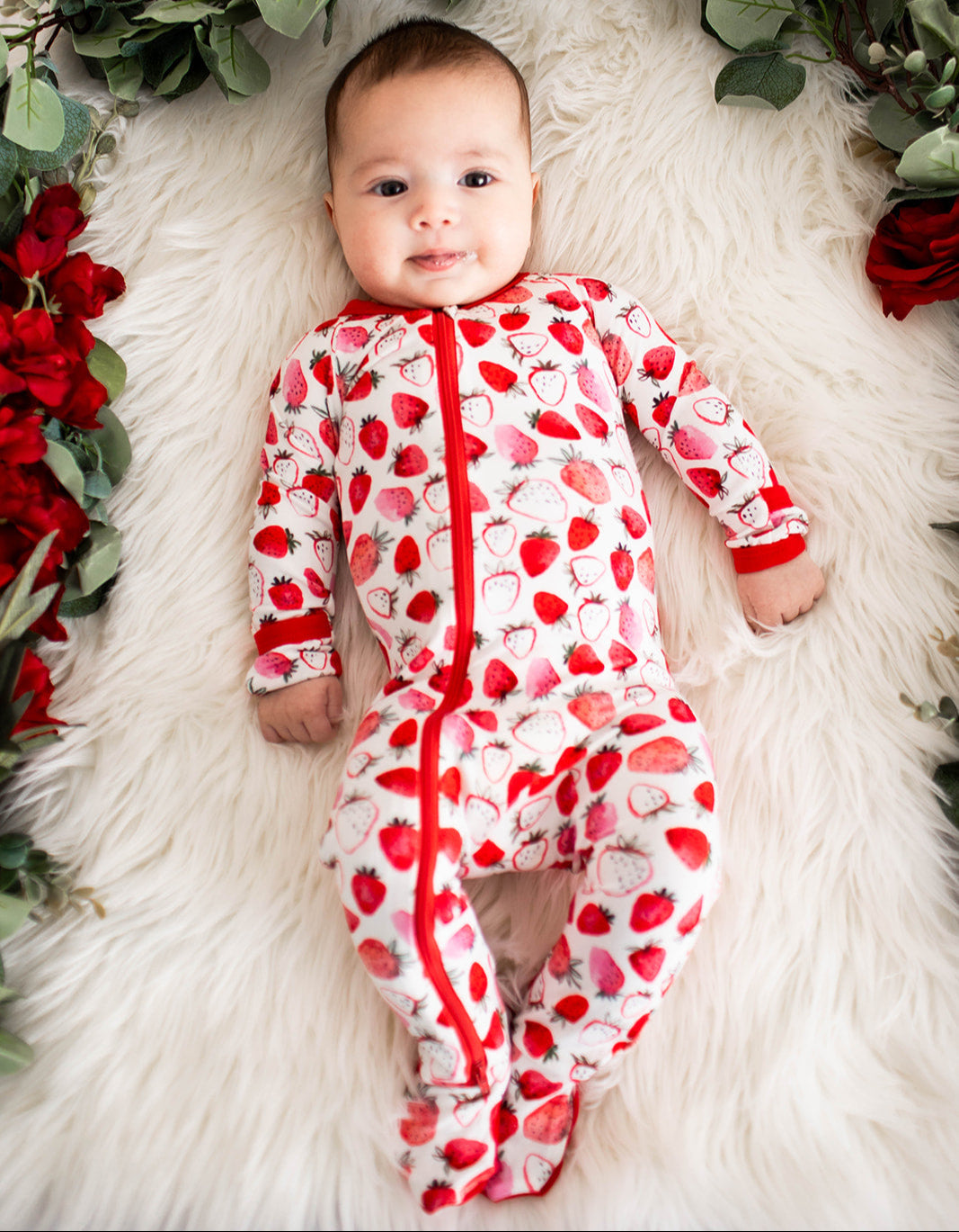 Strawberry Fields Footie