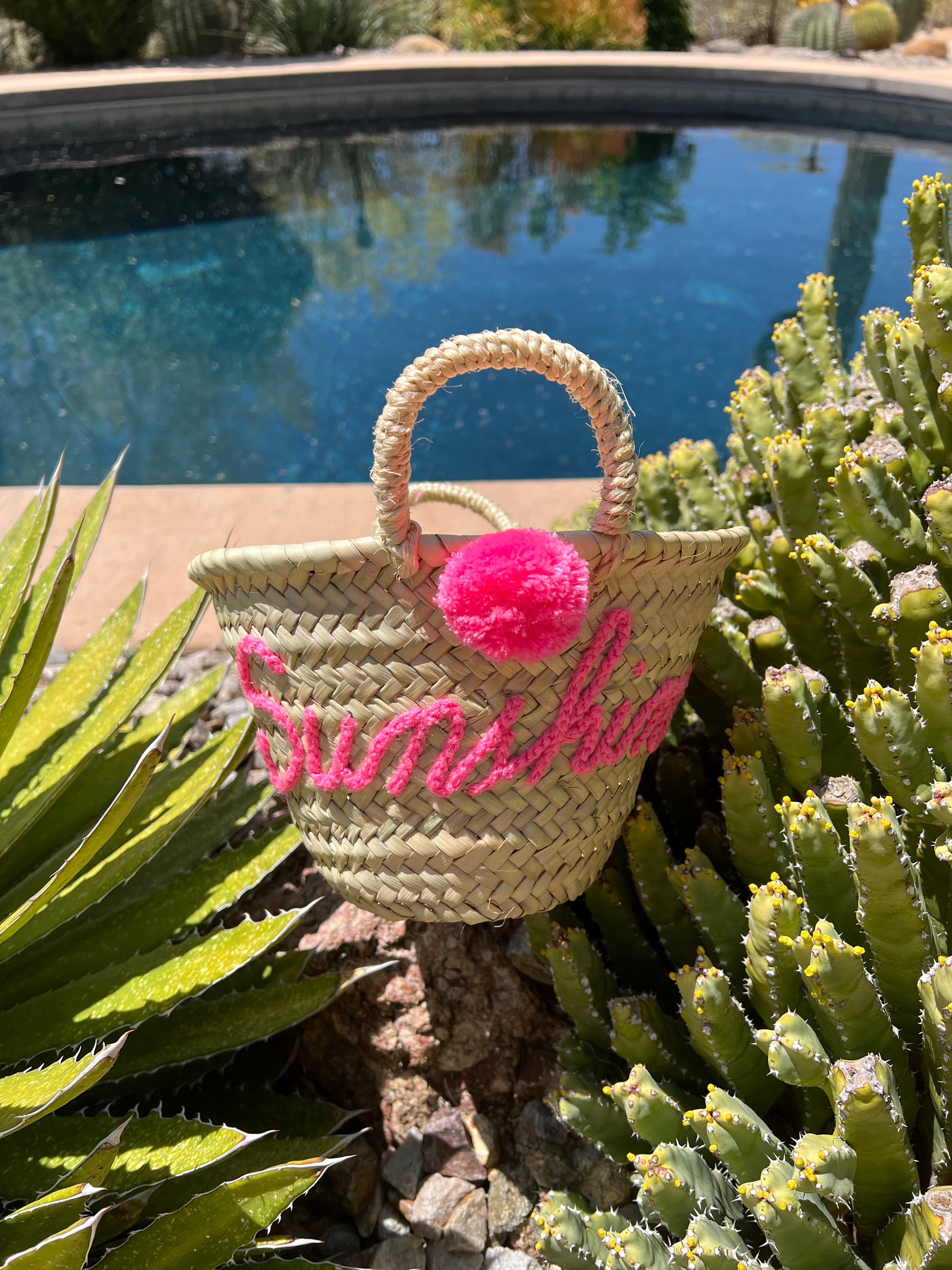 Sunshine Tote- Medium Pink