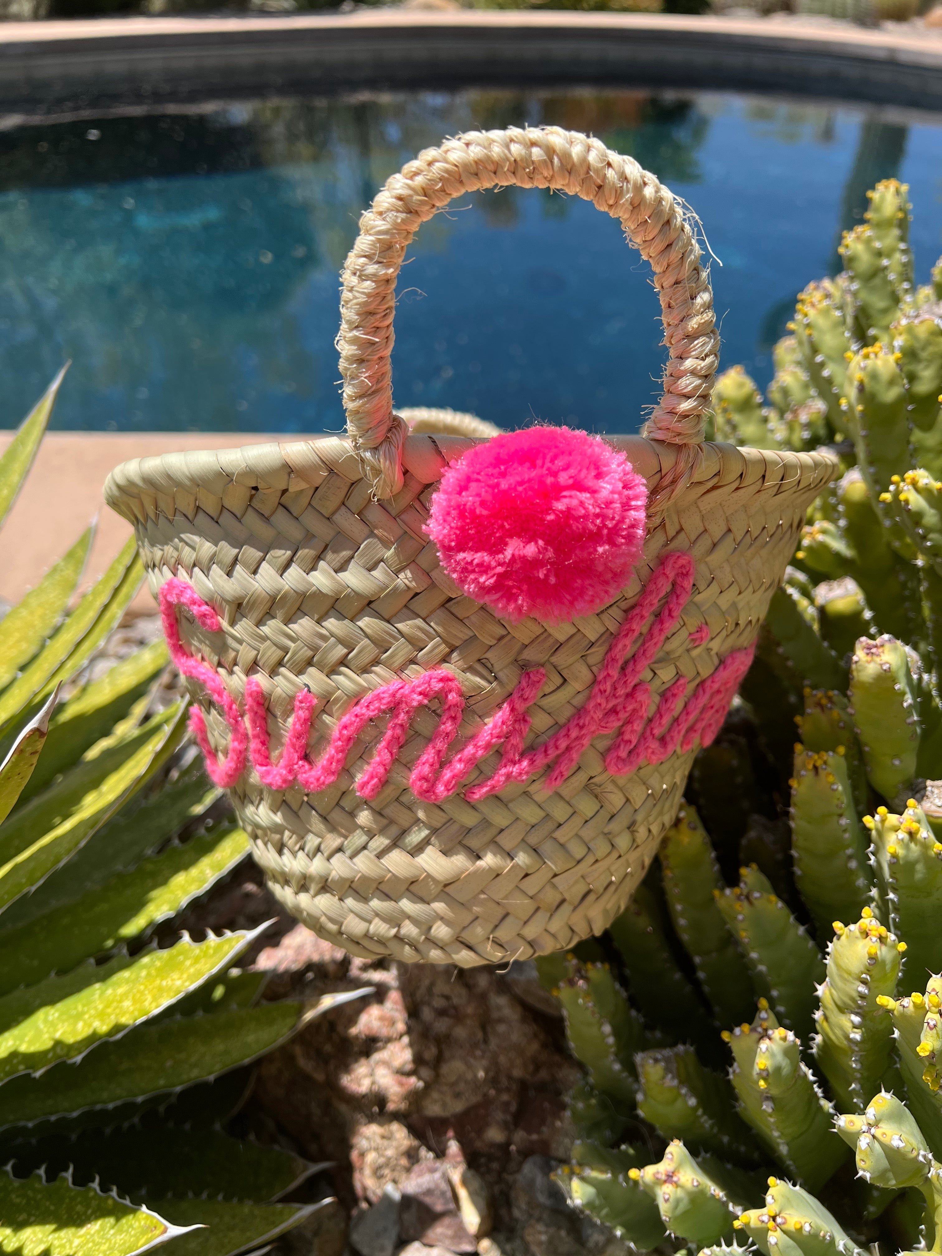 Sunshine Tote- Medium Pink
