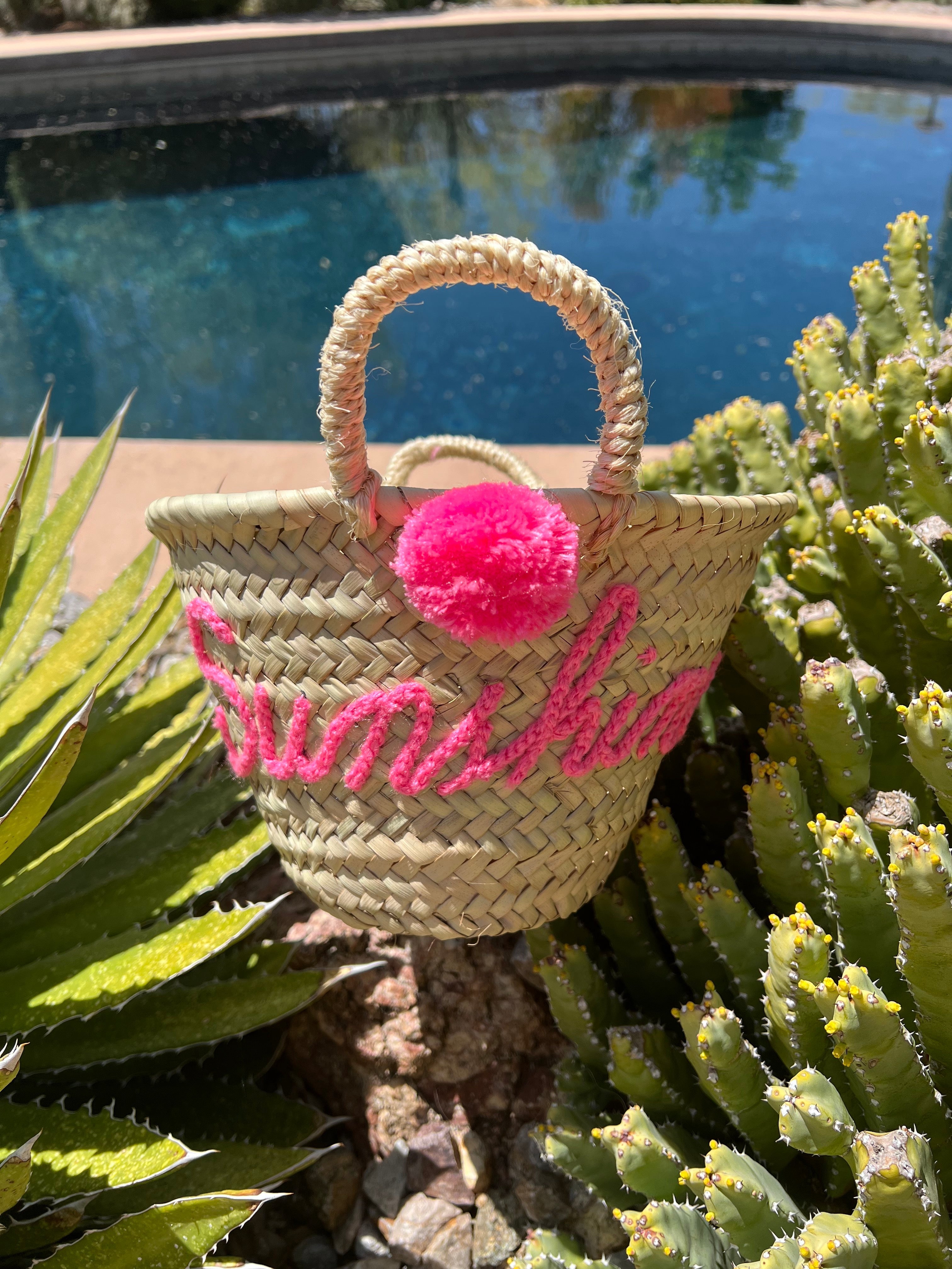 Sunshine Tote- Medium Pink