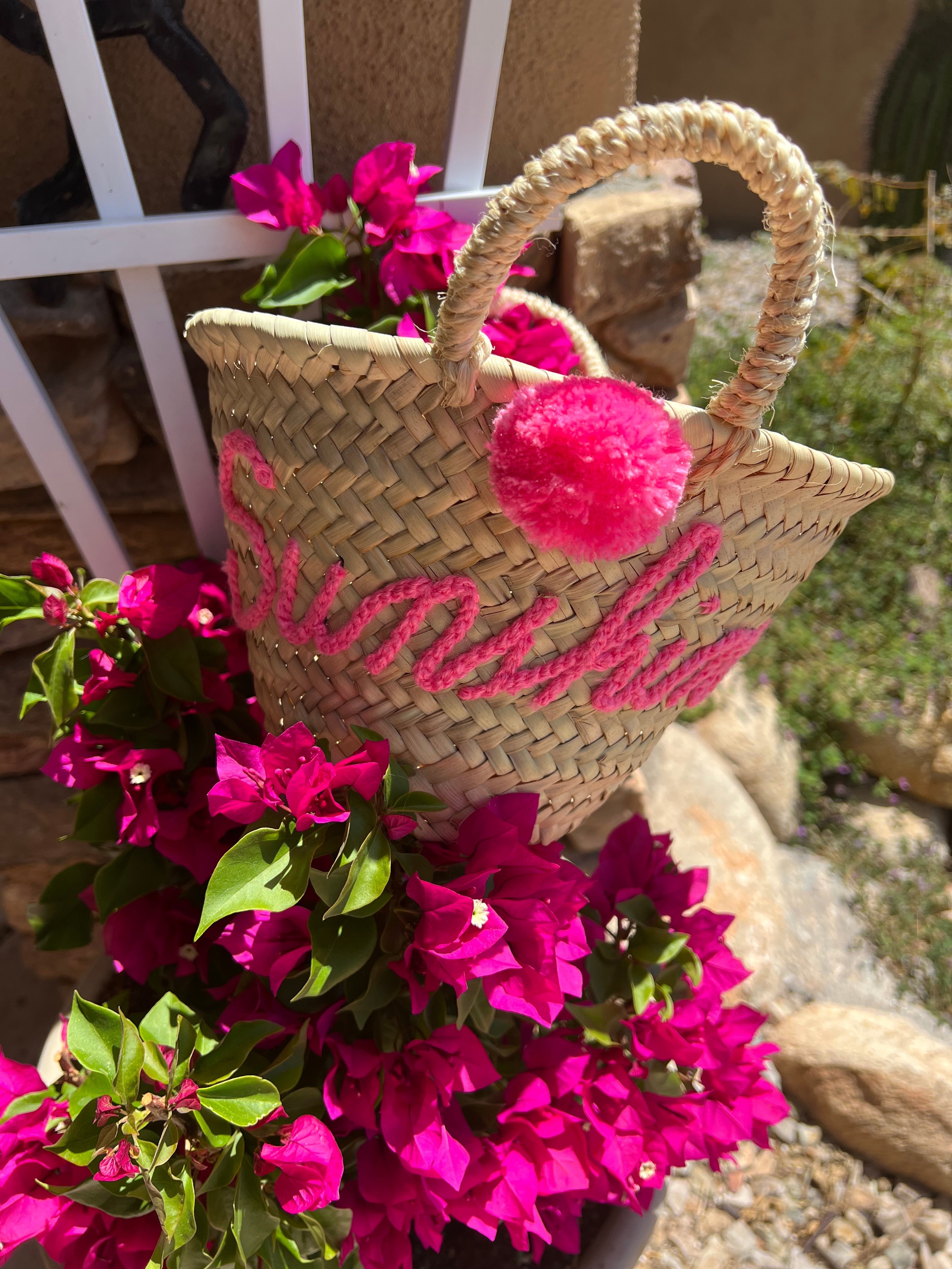 Sunshine Tote- Medium Pink