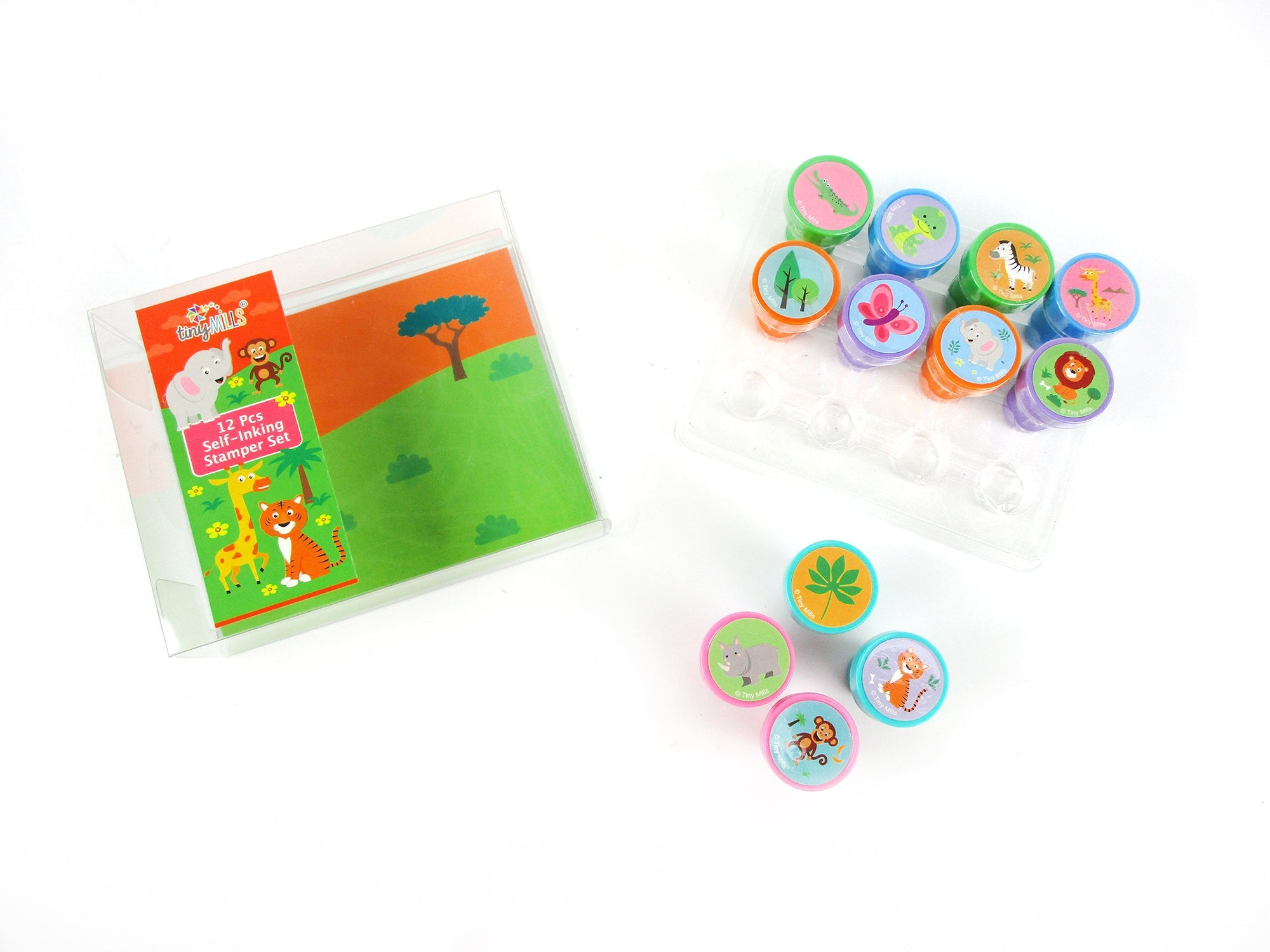 Safari Jungle Animals Stamp Kit