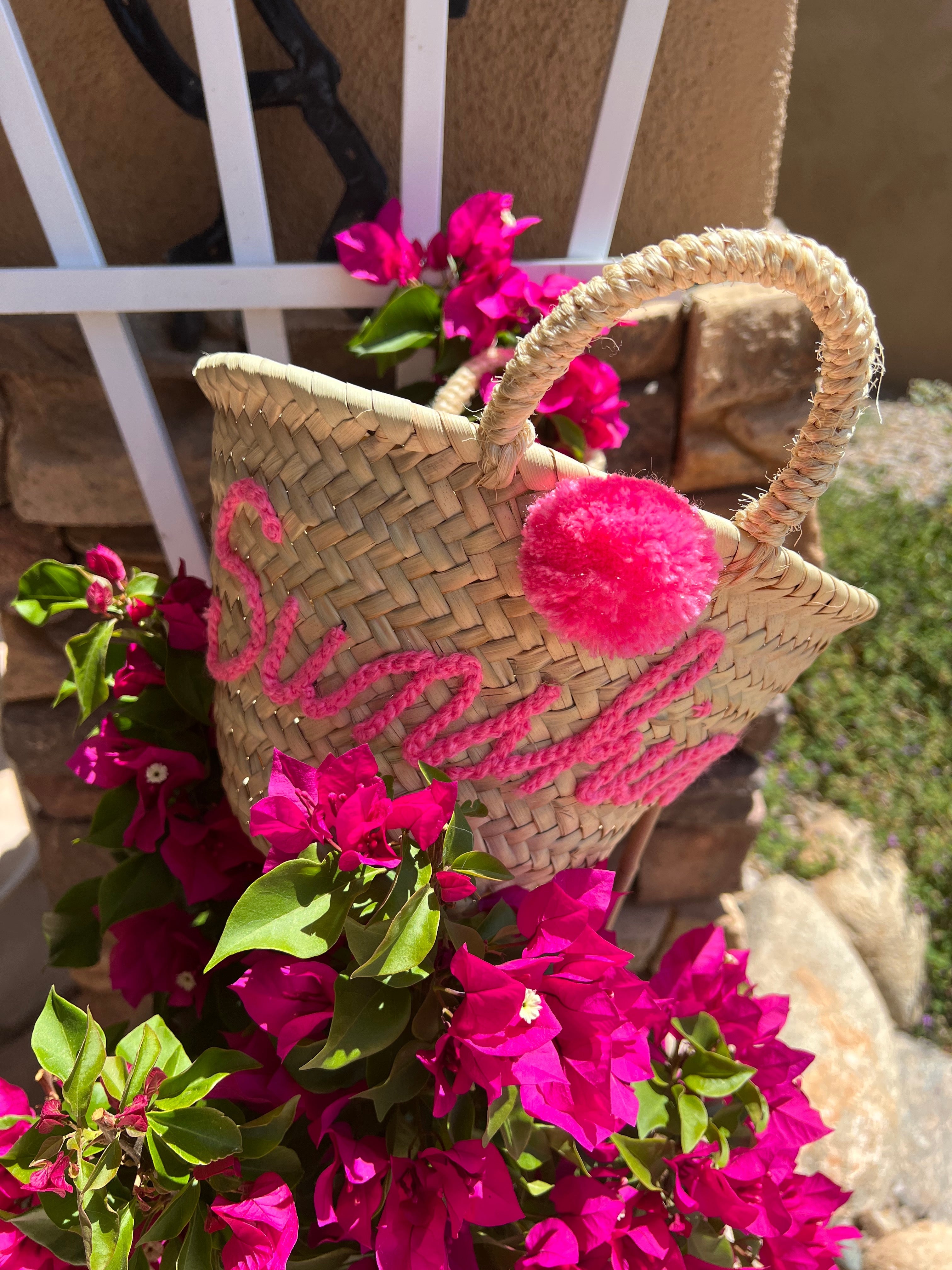 Sunshine Tote- Medium Pink