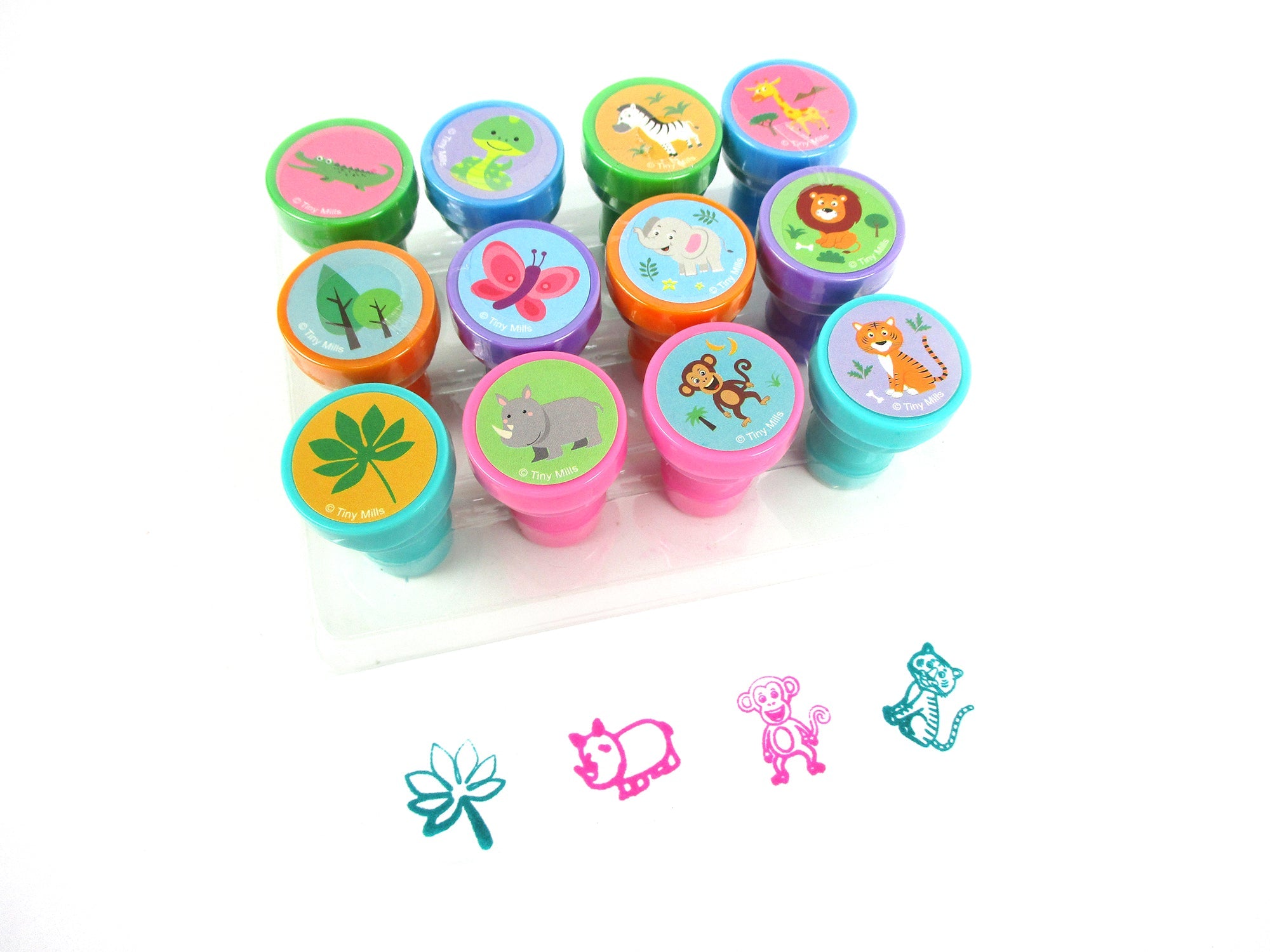 Safari Jungle Animals Stamp Kit