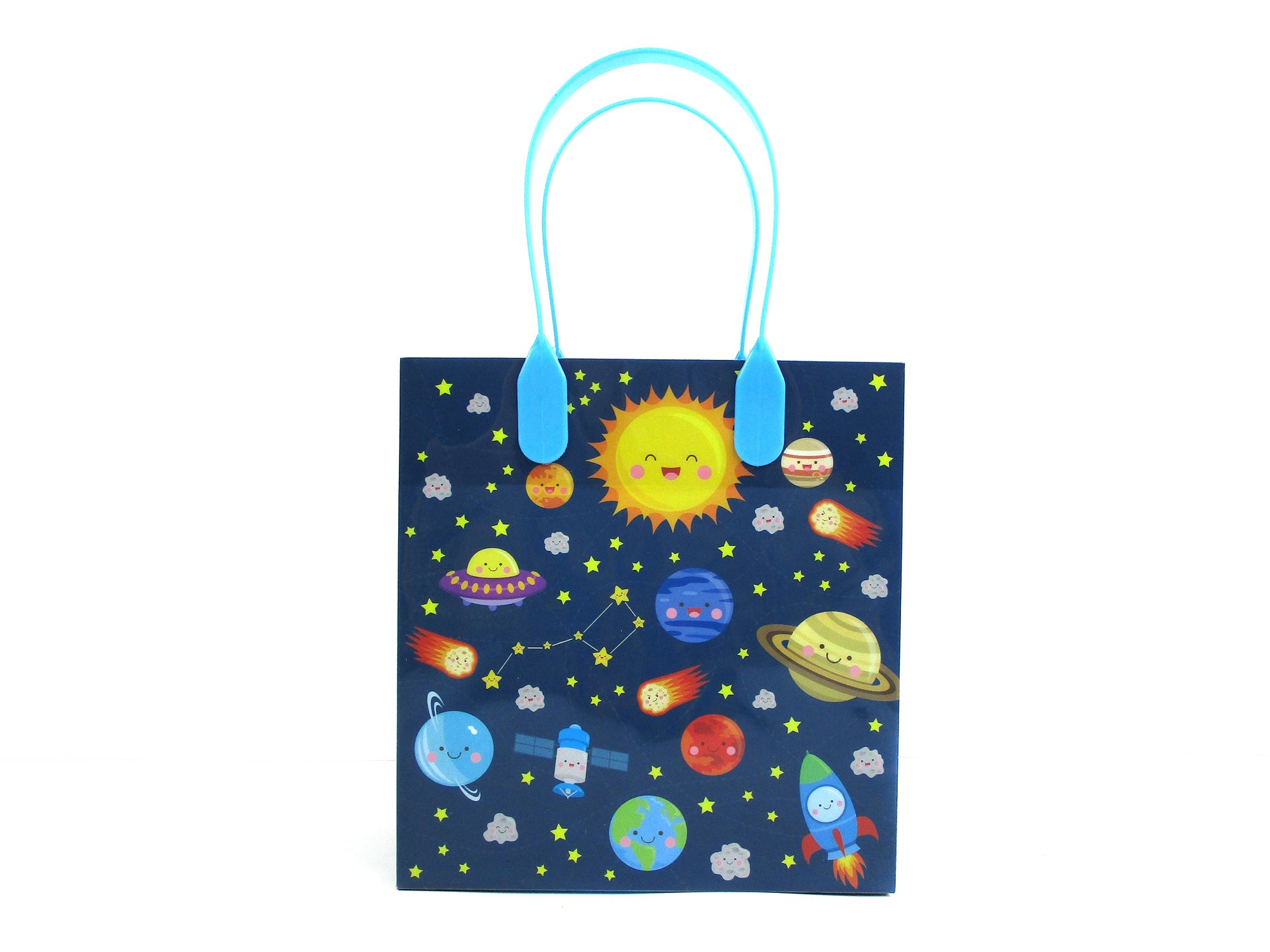 Outer Space Party Favor Bags Treat Bags - Set Of 6 Or 12