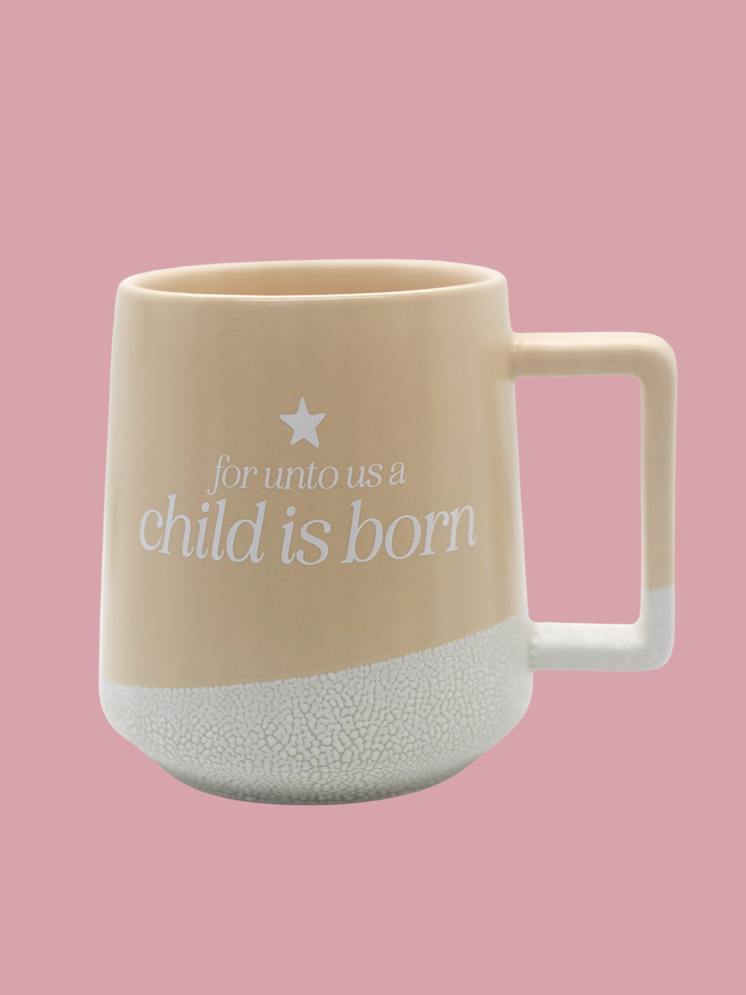 For Unto Us, A Child Is Born Mug