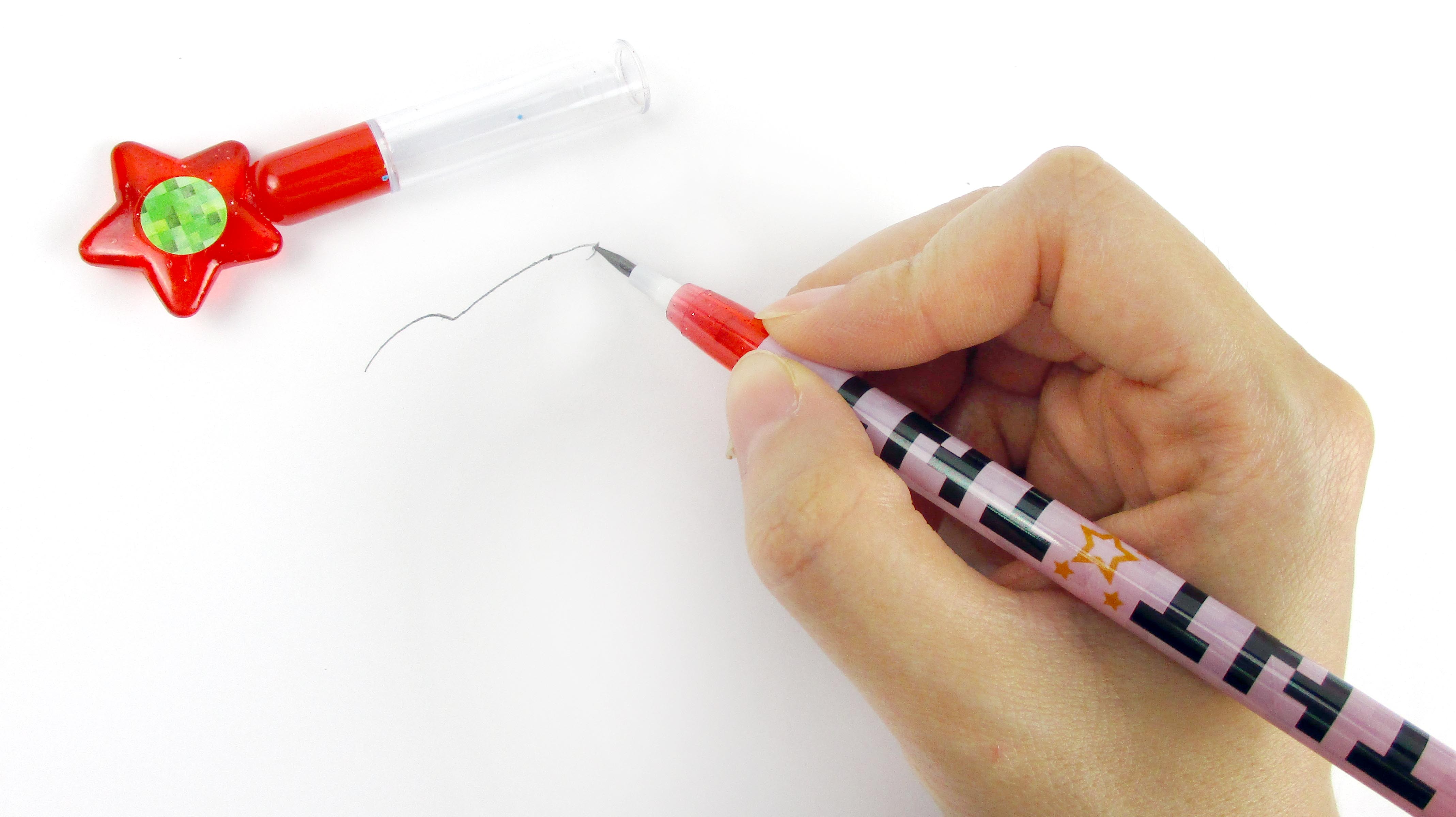 Pixels Mine Crafter Themed Multi Point Pencils