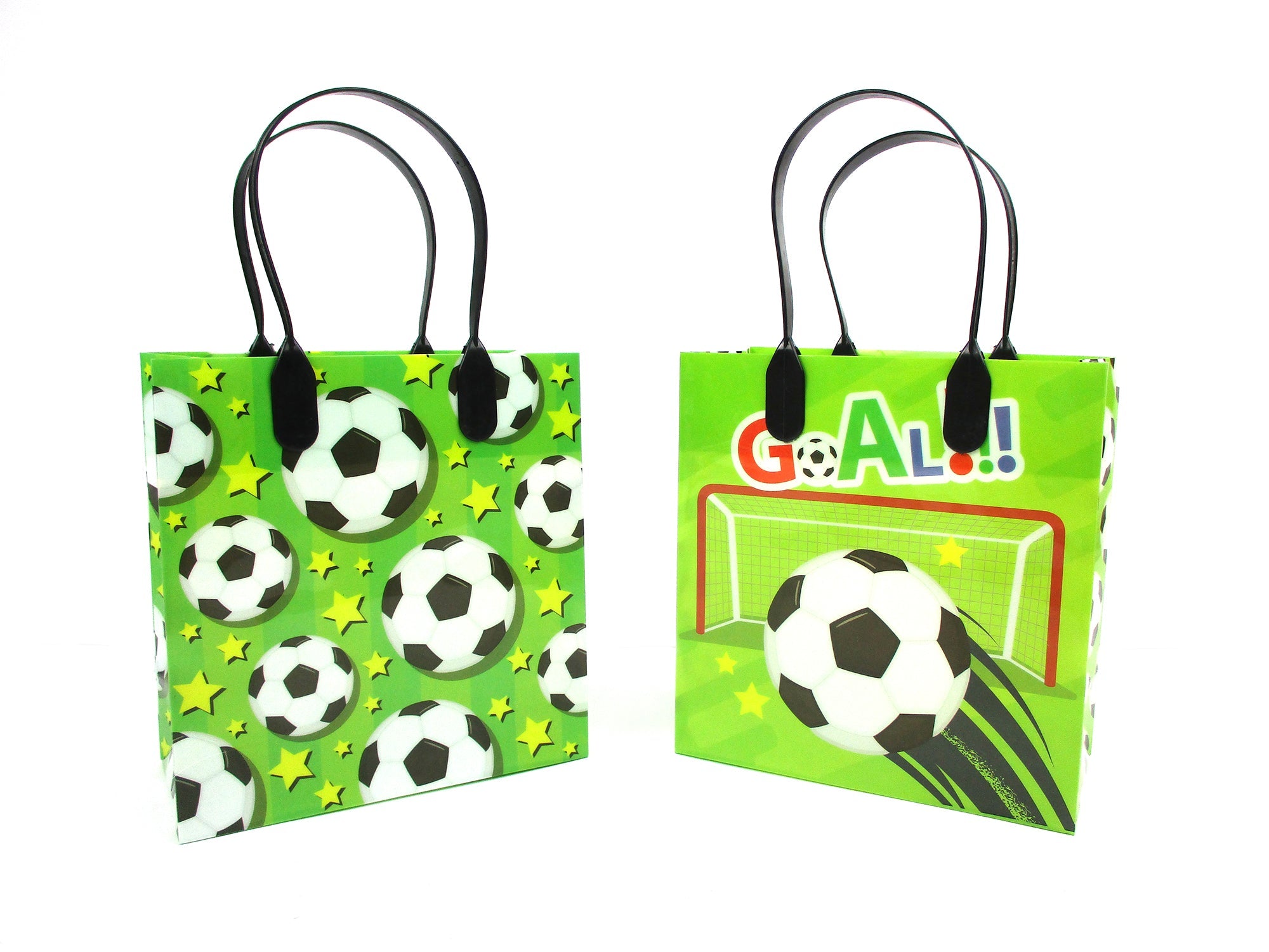 Soccer Party Favor Bags Treat - Set Of 6 Or 12