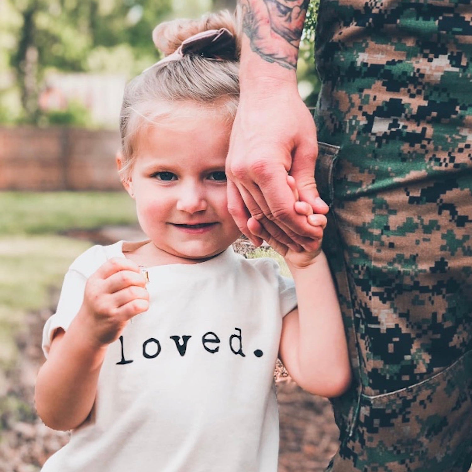 Loved. Organic Cotton Kids Tshirt Short Sleeve