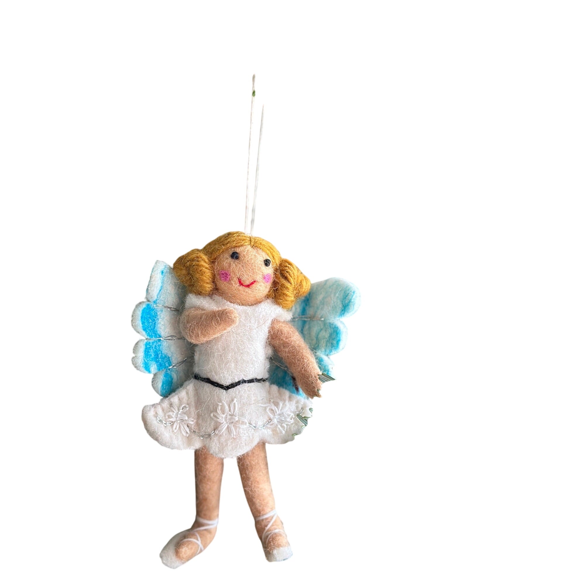 Felt Fairy Girl Ornament