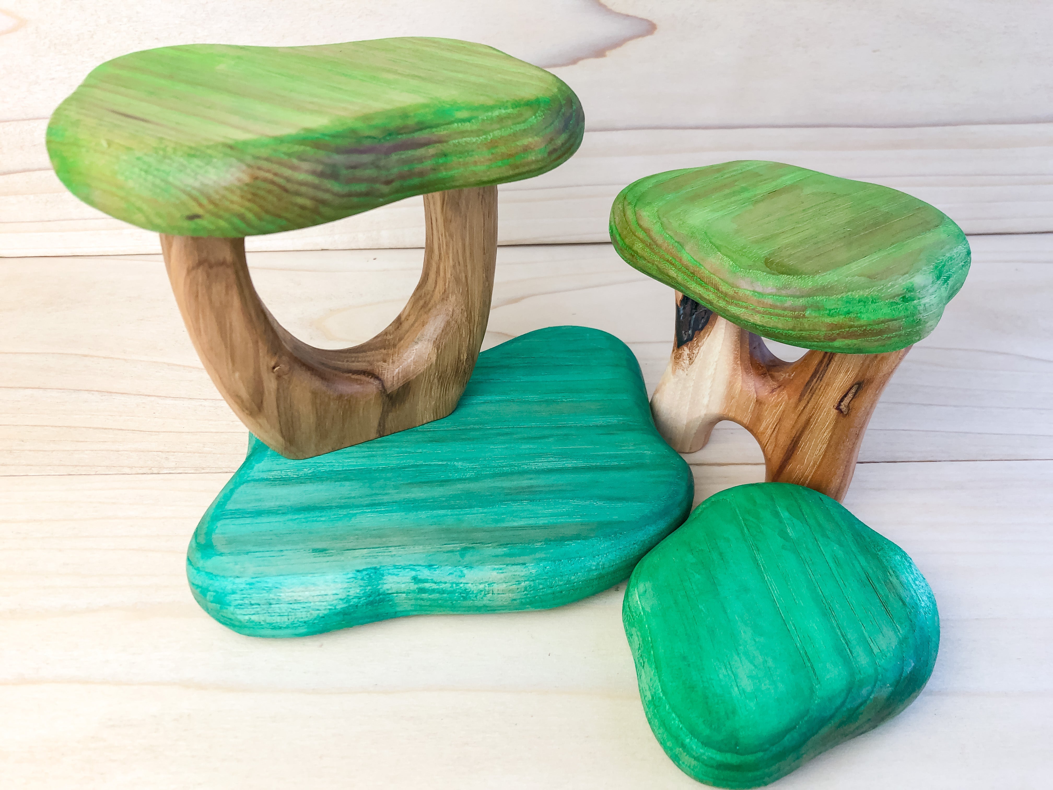 Treetop Balancing Blocks Base Set Of 8 Pieces