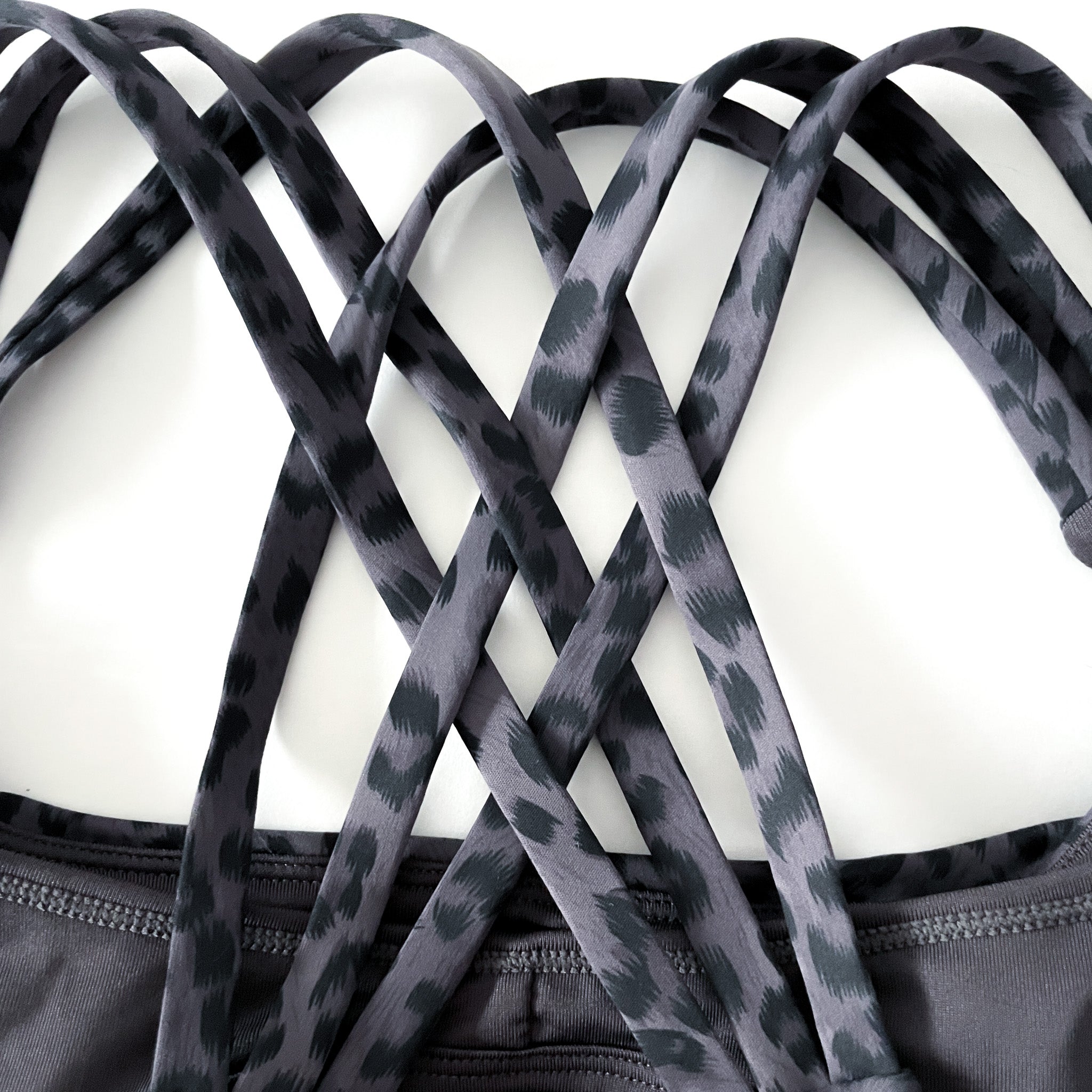 Chloé 4 Running Nursing & Pumping Sports Bra (gray Leopard)