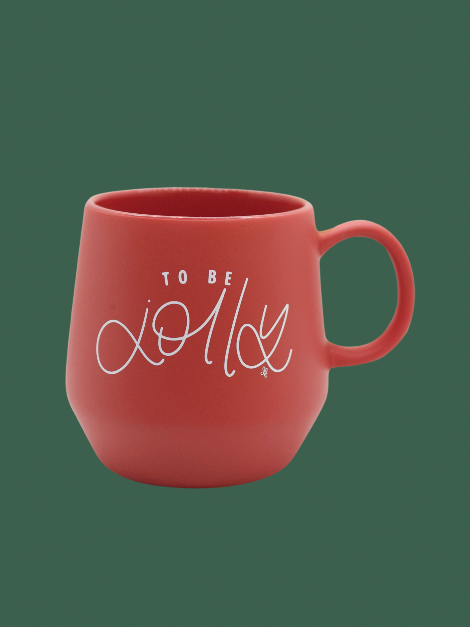 Tis The Season, To Be Jolly Red Mug