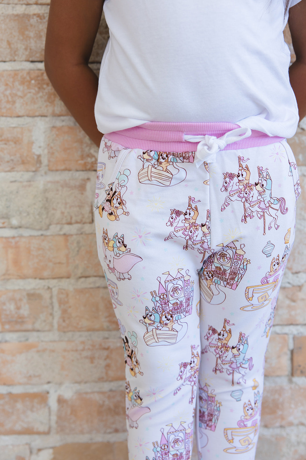 Pastel Park (cotton Candy) - Define Terry Jogger