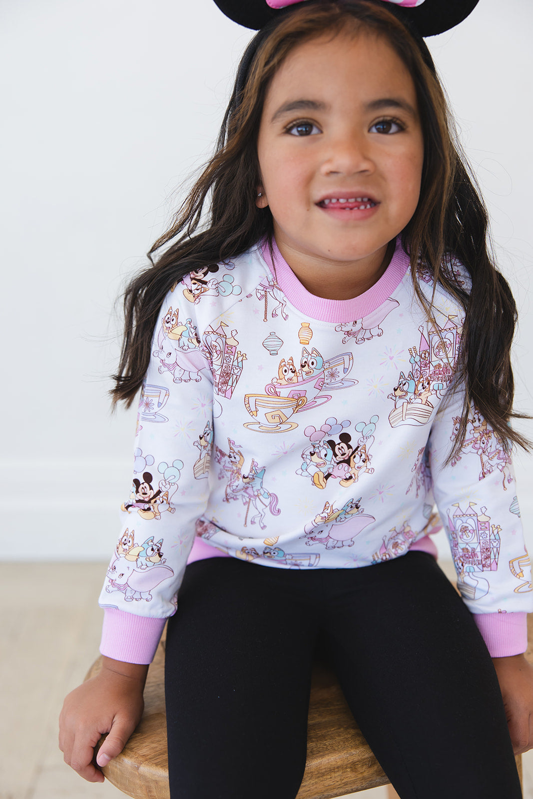 Pastel Park (cotton Candy) - Define Terry Sweatshirt